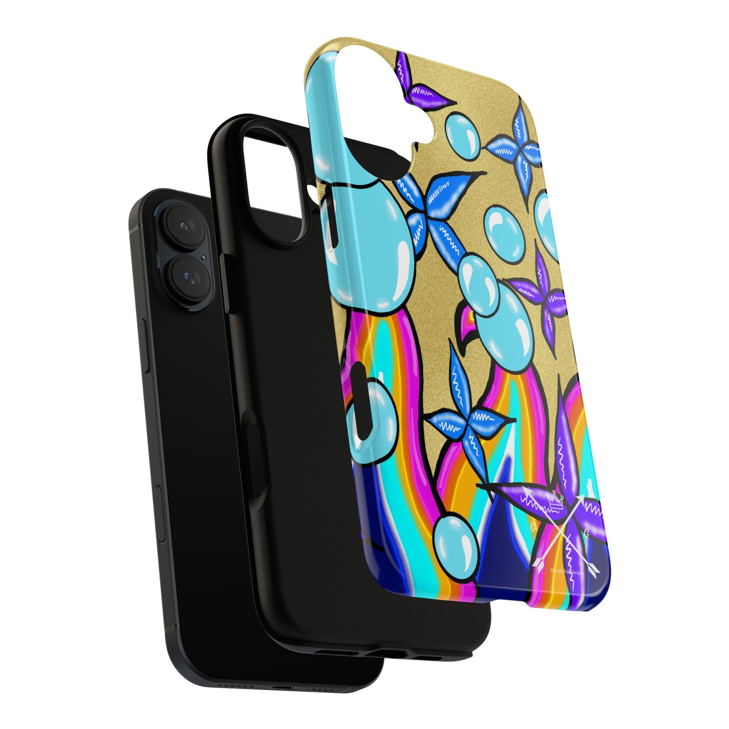 Bubble Rave - Tough Phone Cases