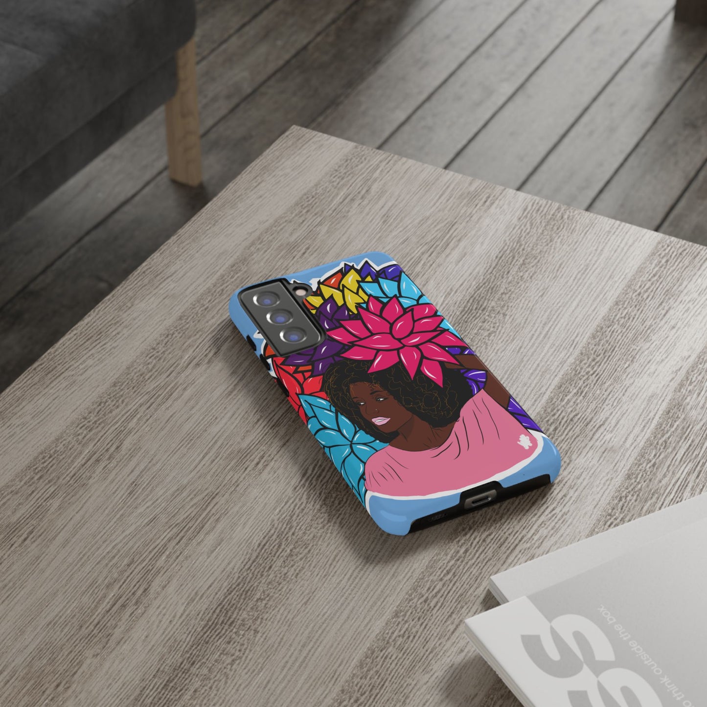 Beauty with Flowers - Tough Phone Cases