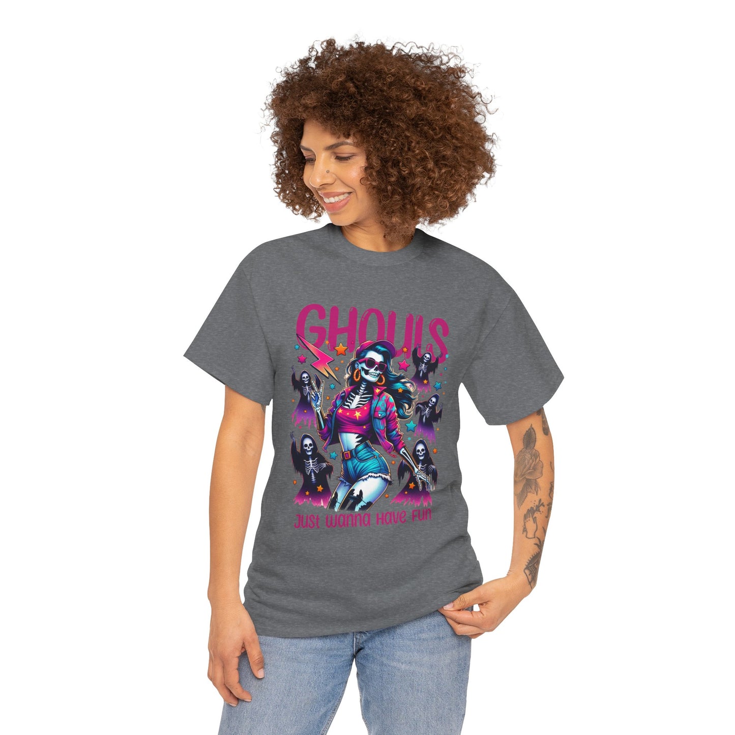 Ghouls Just Wanna Have Fun - Unisex Heavy Cotton Tee