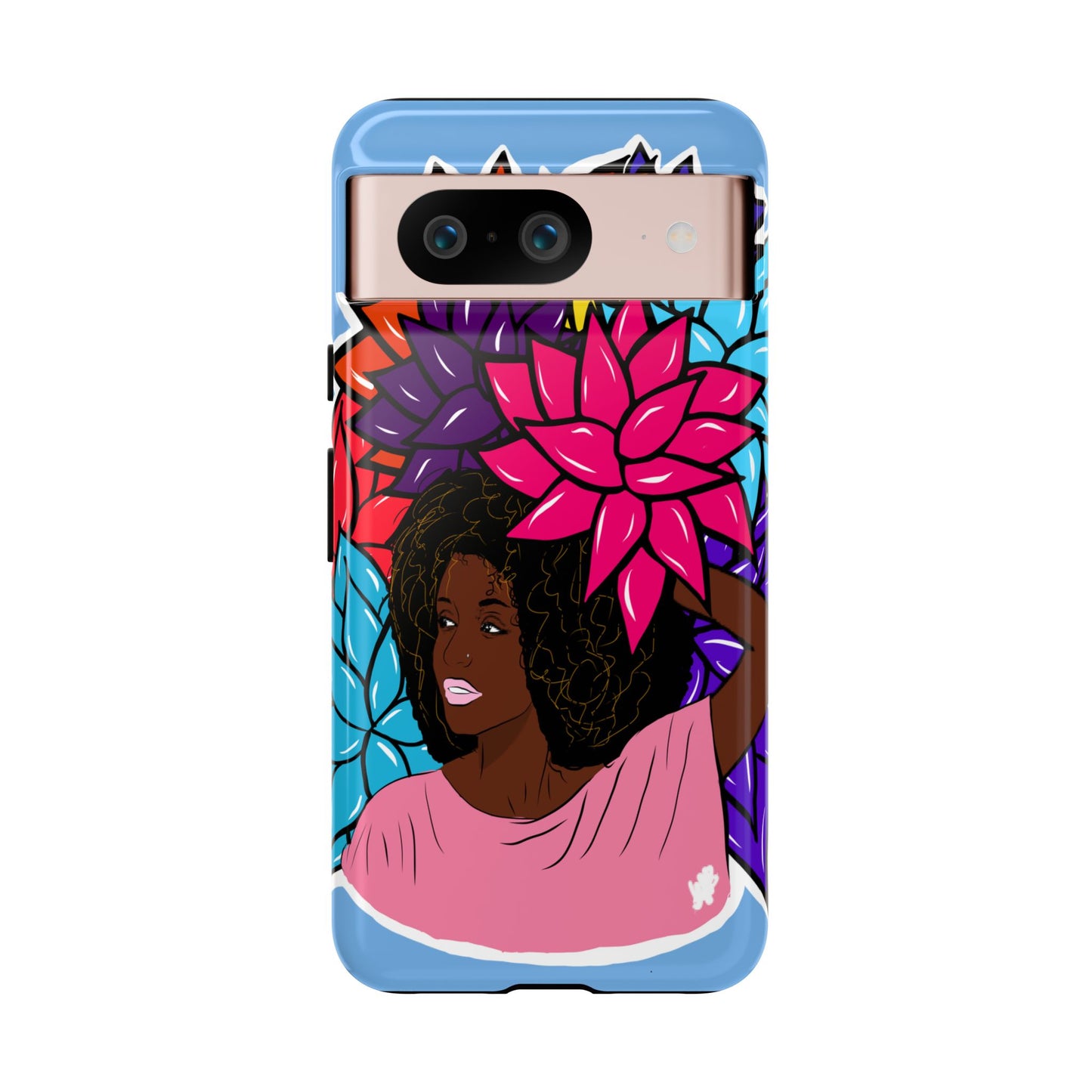 Beauty with Flowers - Tough Phone Cases