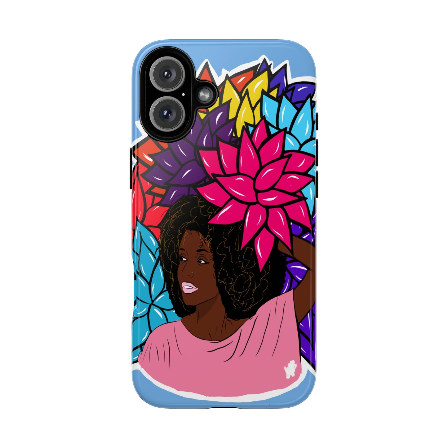 Beauty with Flowers - Tough Phone Cases