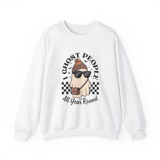 I Ghost People All Year Round - Unisex Heavy Blend™ Sweatshirt