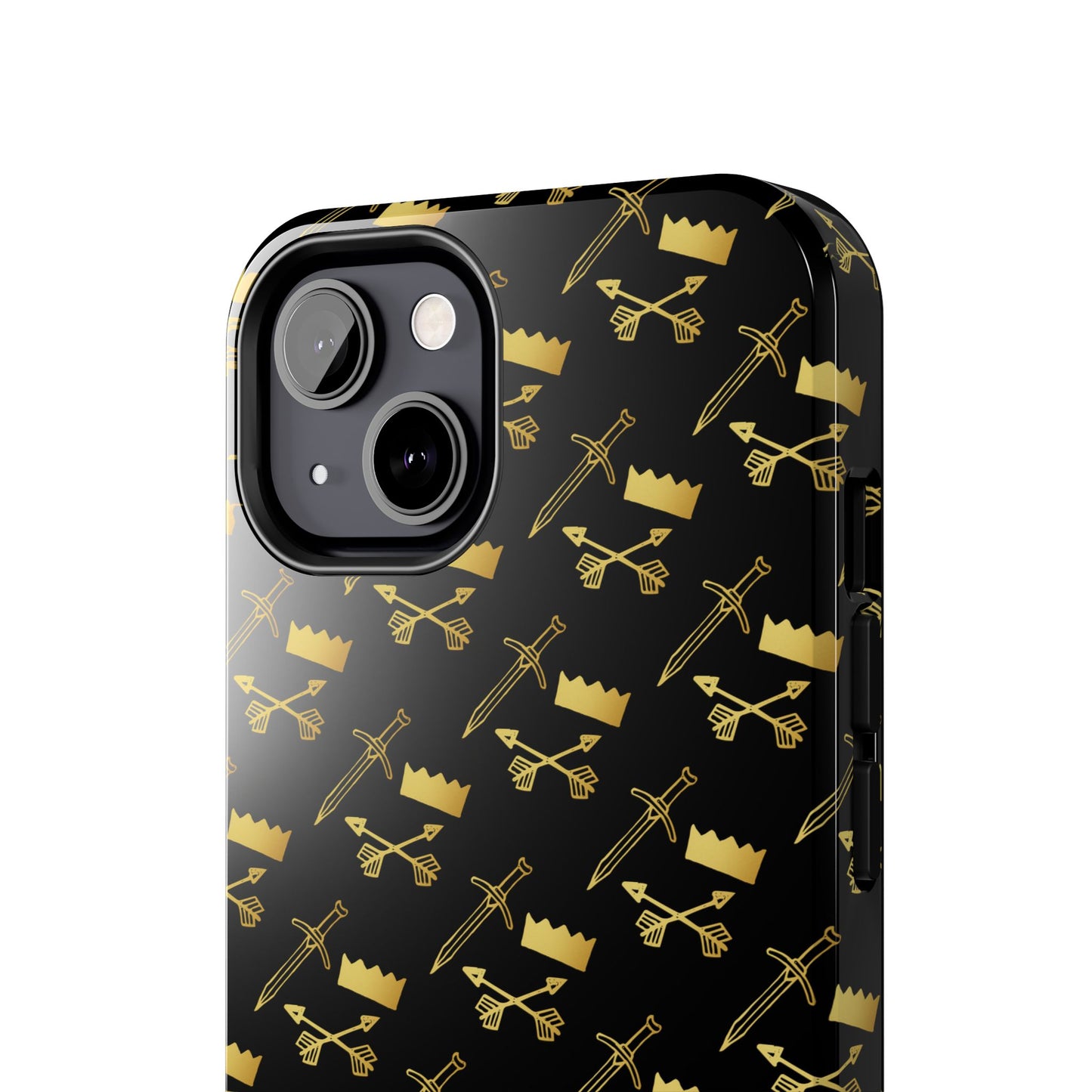 Gold and Bold Warrior (pattern) - Tough Phone Cases