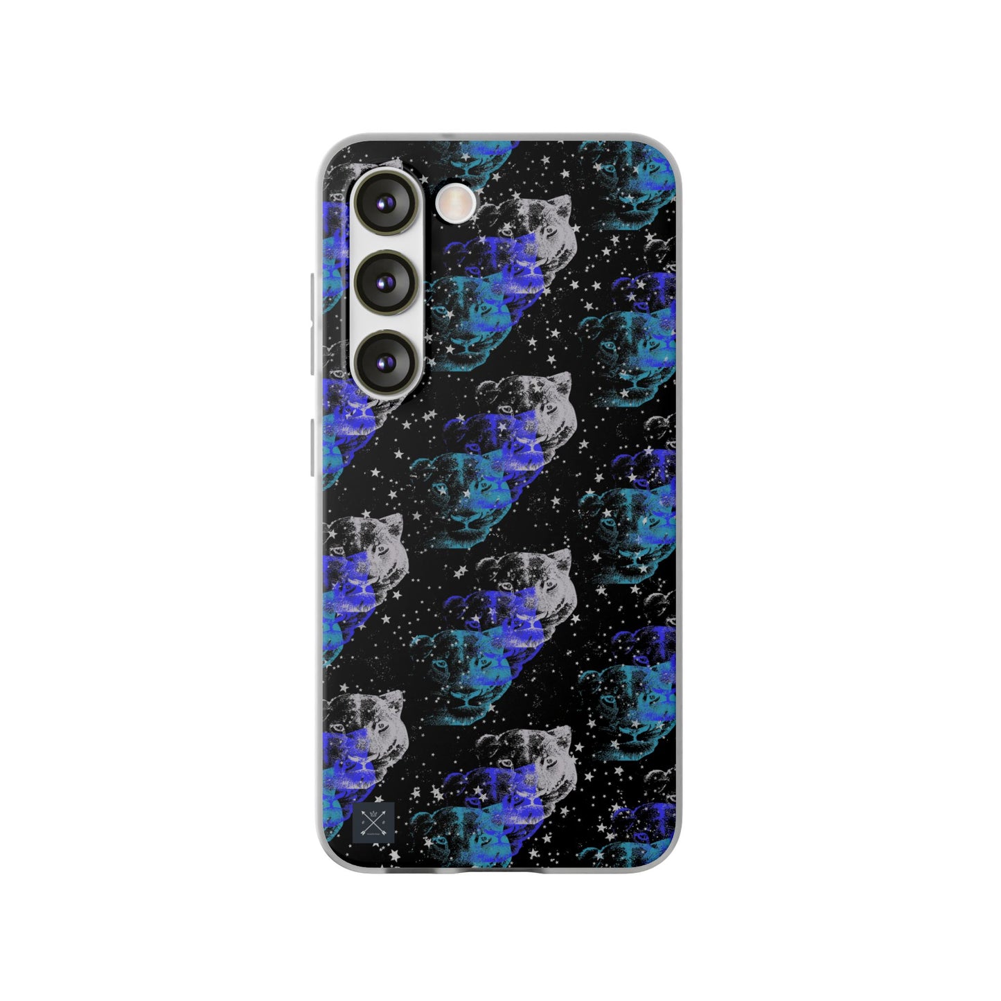 Lioness Arising (pattern) - Flexi Phone Cases