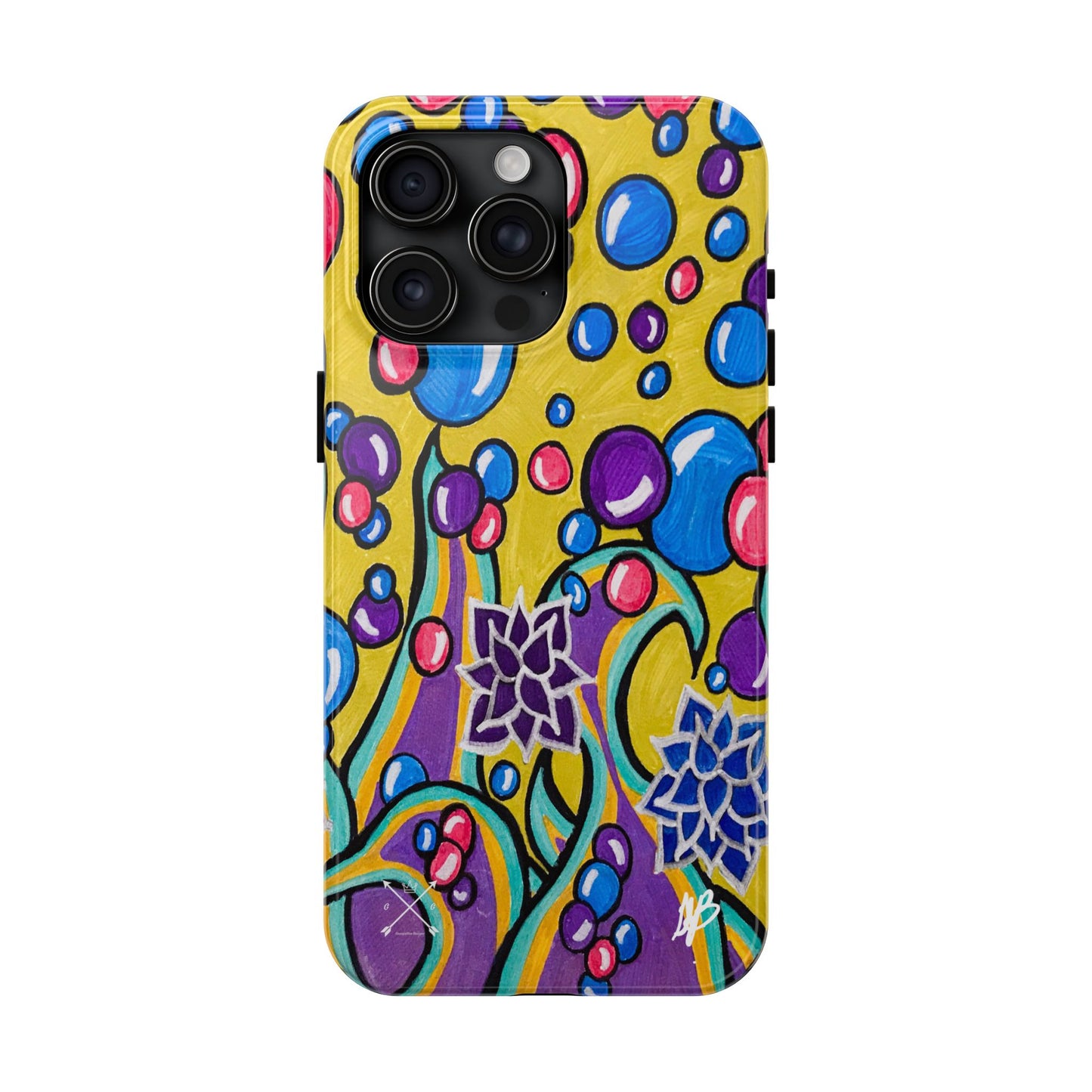 Under the Sea (abstract art)- Tough Phone Cases