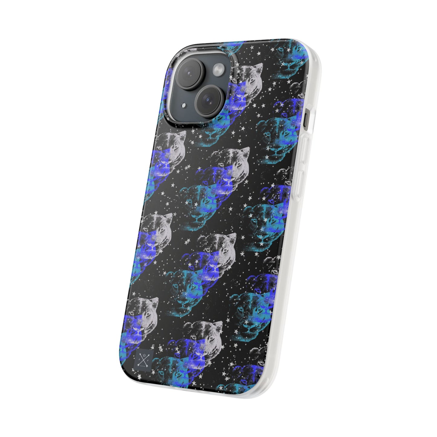 Lioness Arising (pattern) - Flexi Phone Cases