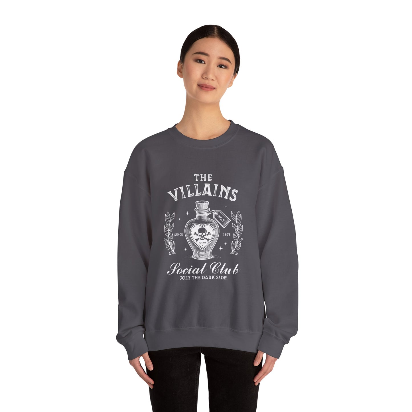 The Villains Social Club - Unisex Heavy Blend™ Crewneck Sweatshirt