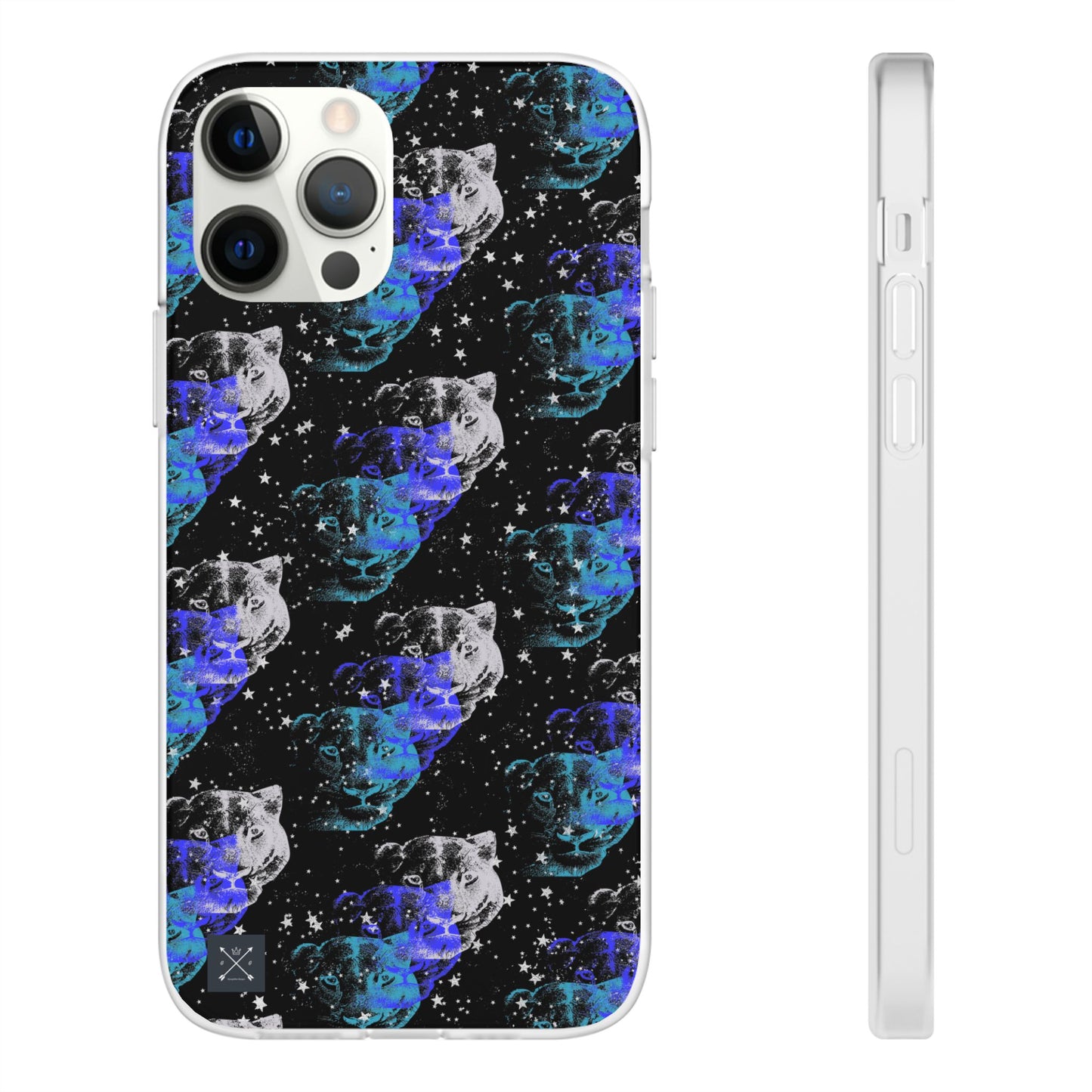 Lioness Arising (pattern) - Flexi Phone Cases