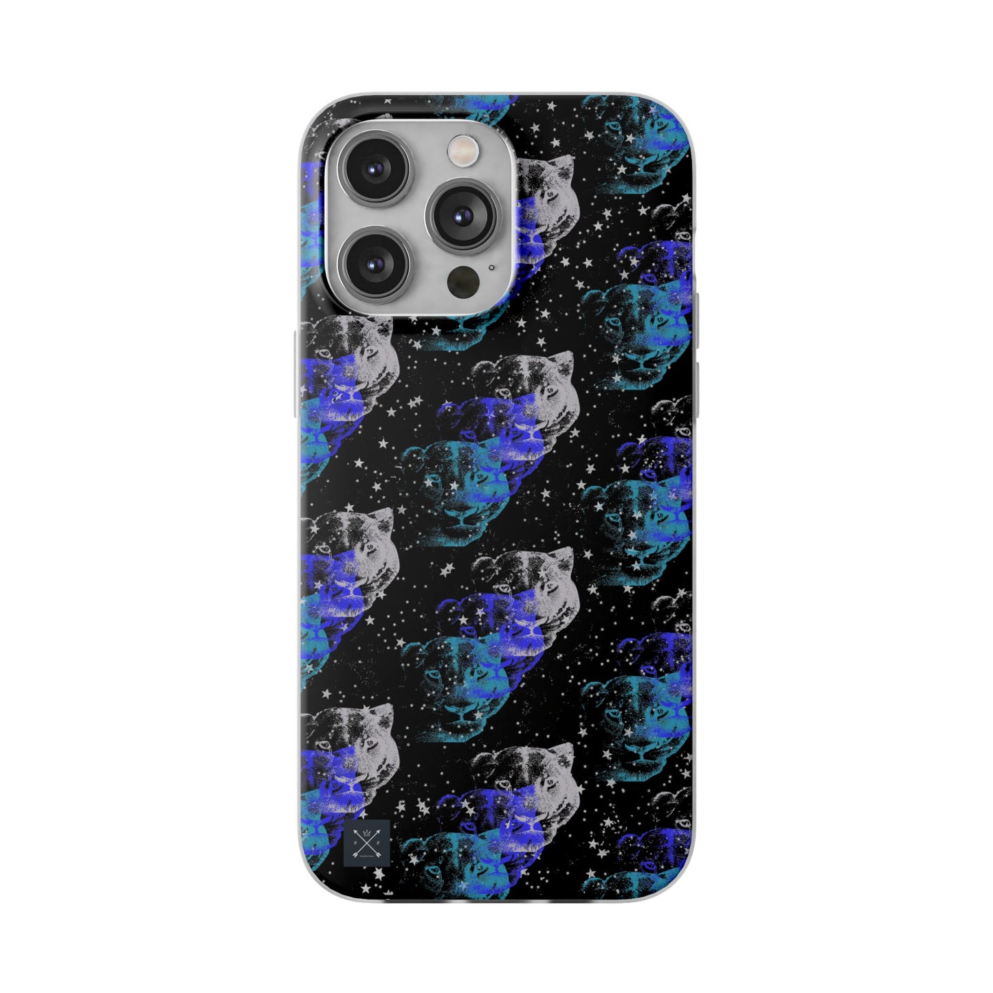 Lioness Arising (pattern) - Flexi Phone Cases