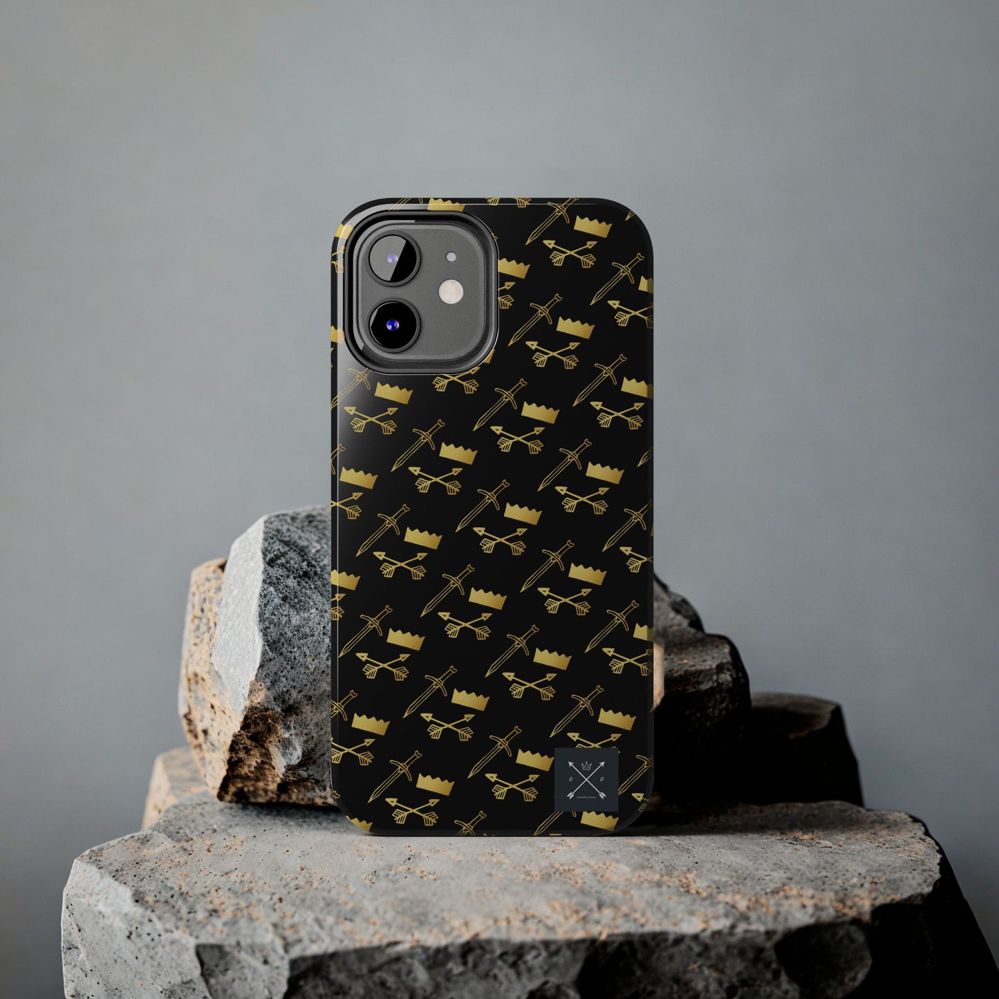 Gold and Bold Warrior (pattern) - Tough Phone Cases