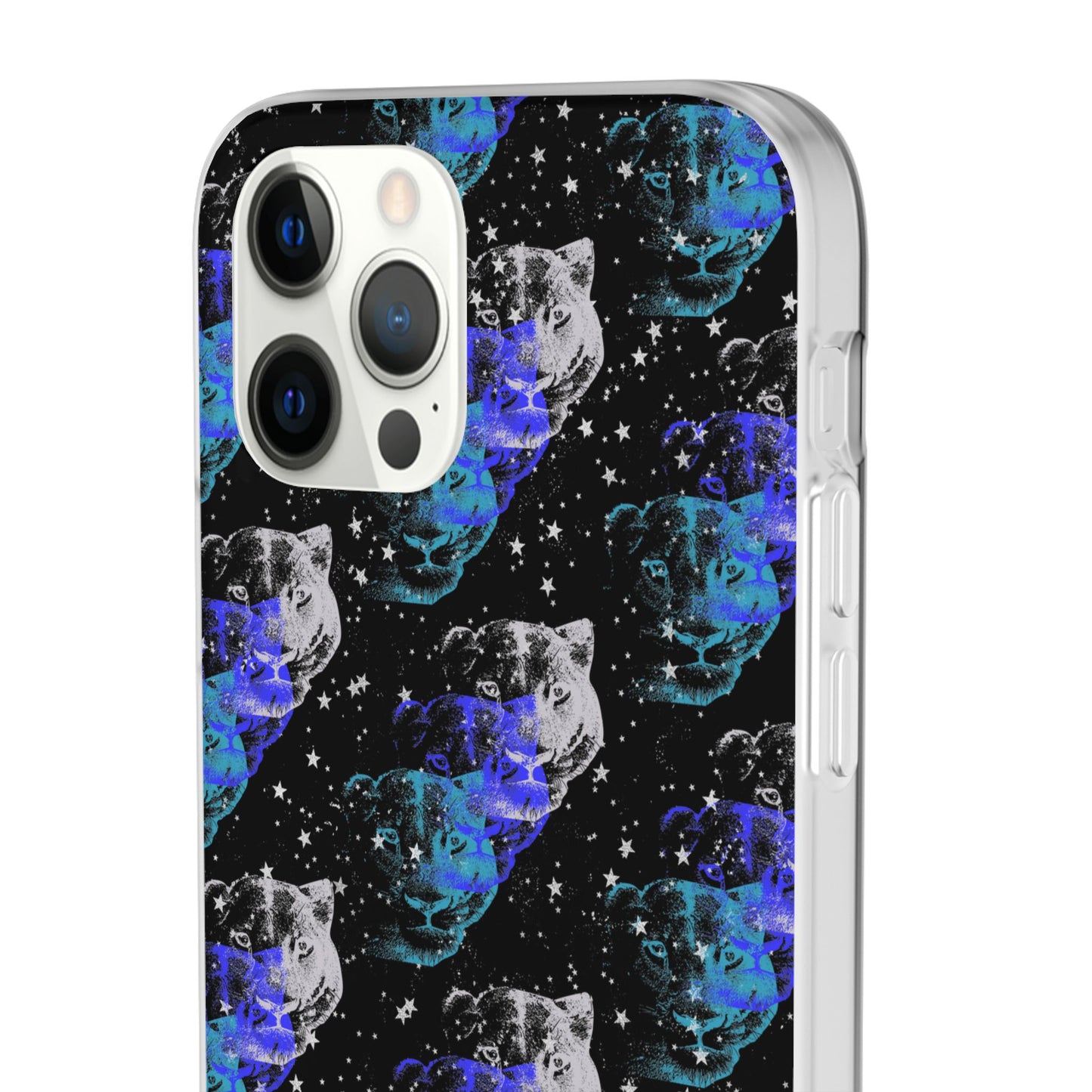 Lioness Arising (pattern) - Flexi Phone Cases