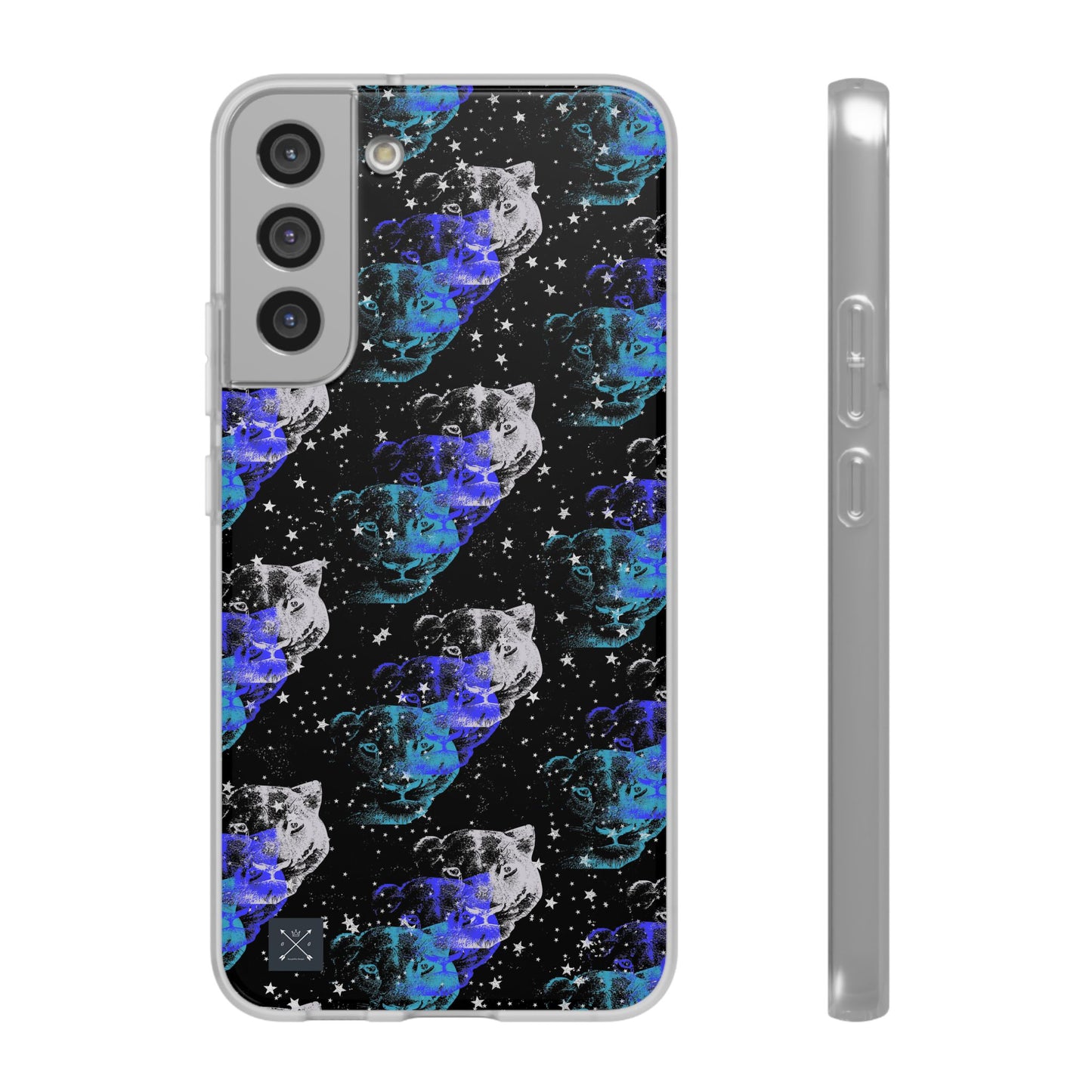 Lioness Arising (pattern) - Flexi Phone Cases