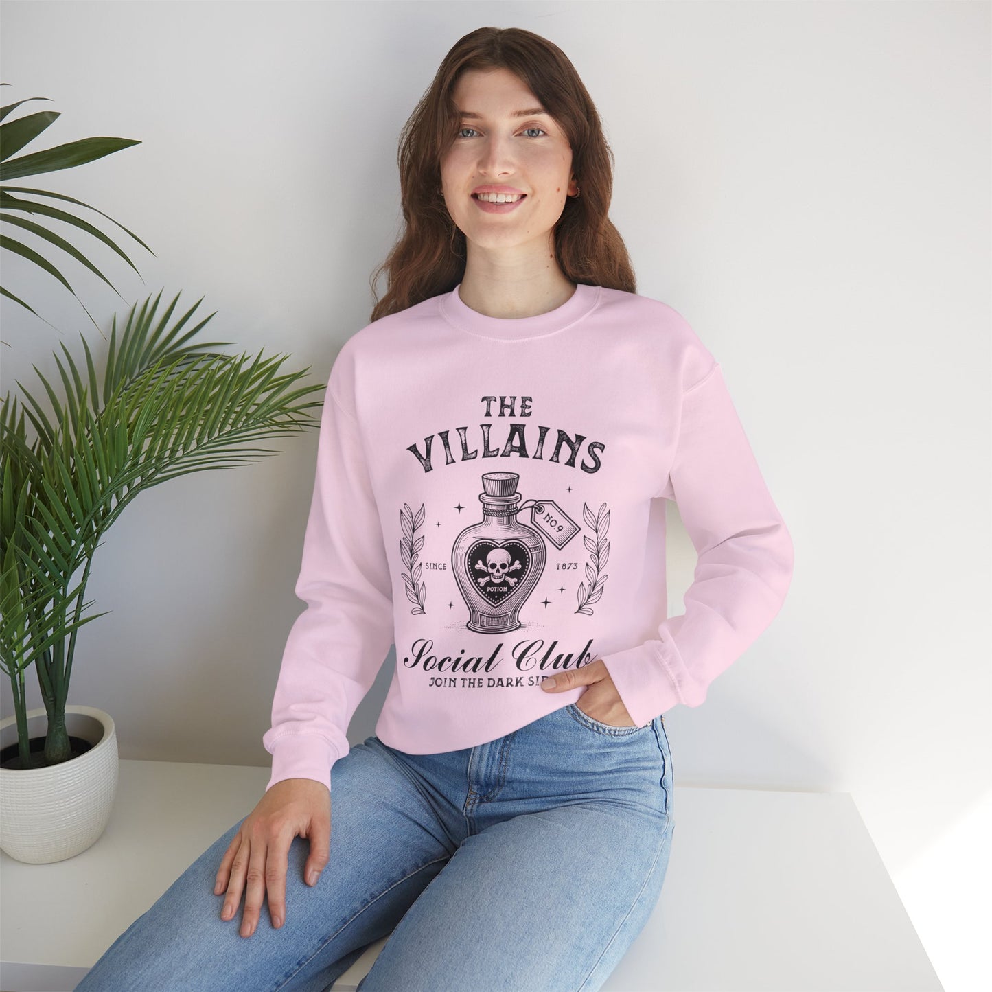 The Villains Social Club - Unisex Heavy Blend™ Crewneck Sweatshirt