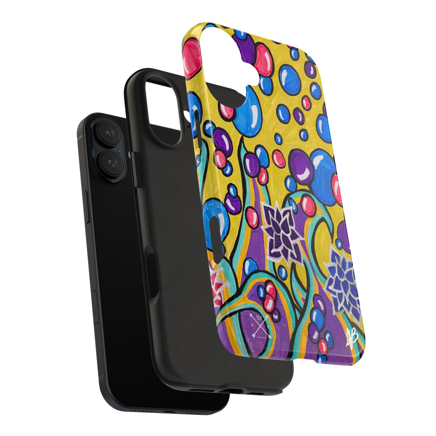 Under the Sea (abstract art)- Tough Phone Cases