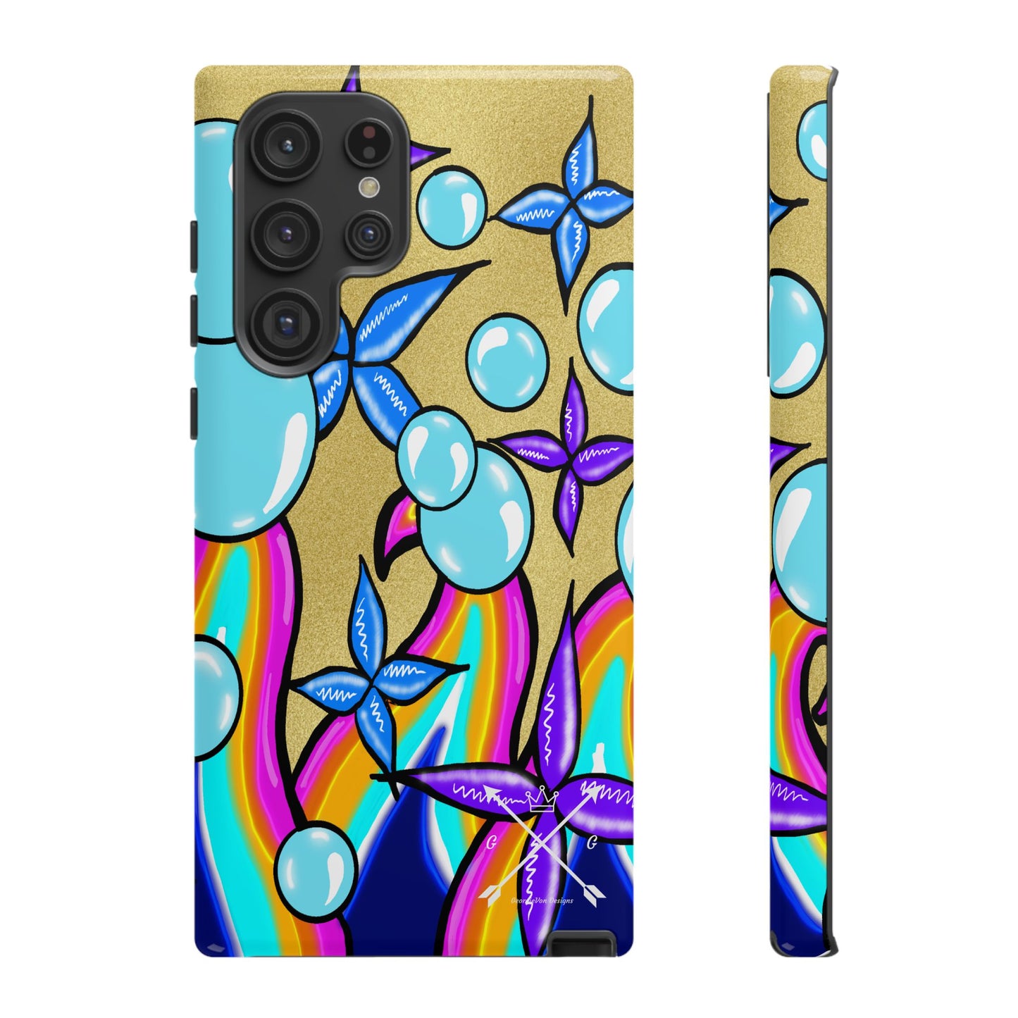 Bubble Rave - Tough Phone Cases