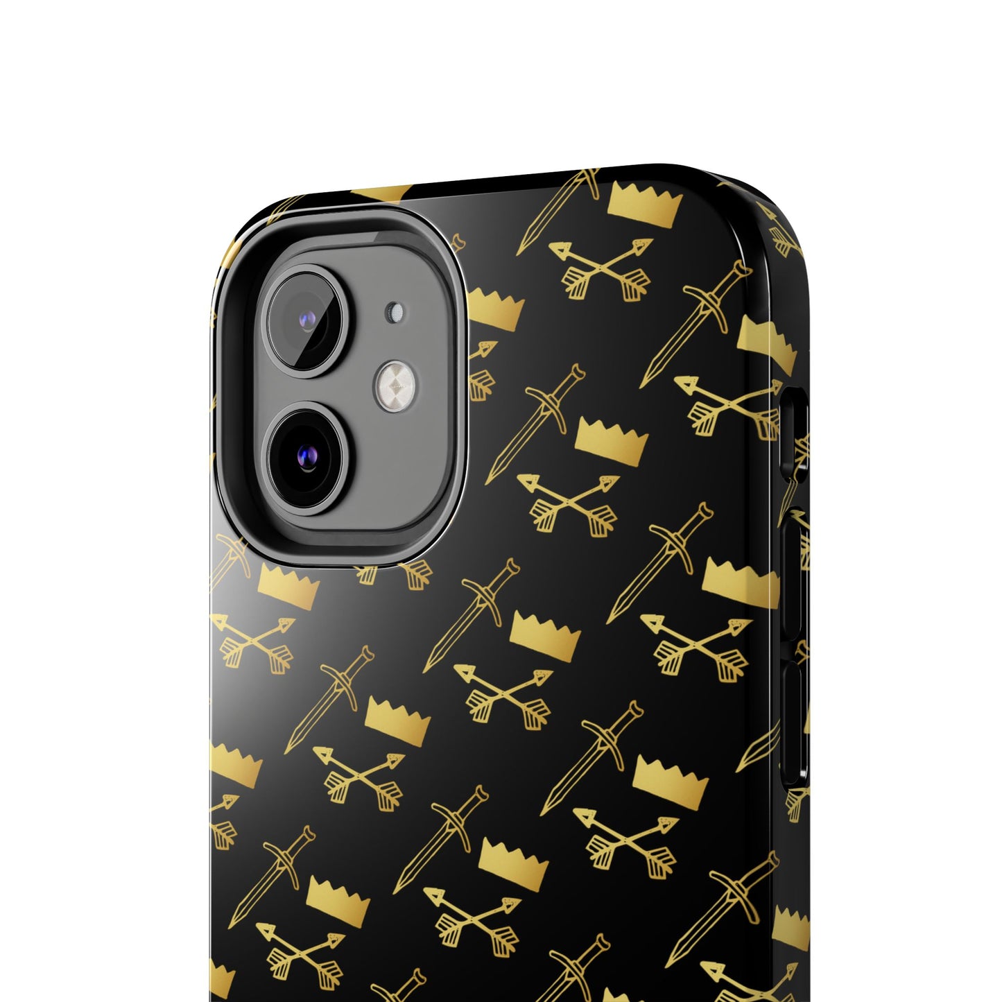 Gold and Bold Warrior (pattern) - Tough Phone Cases