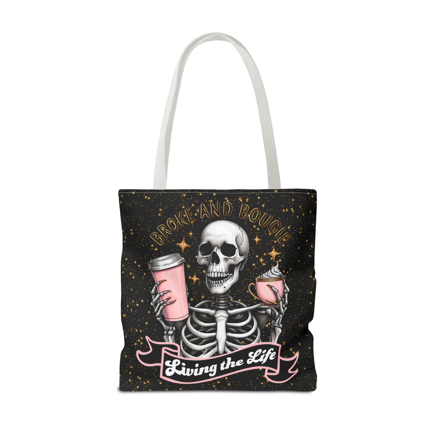 Broke and Bougie - Tote Bag (AOP)