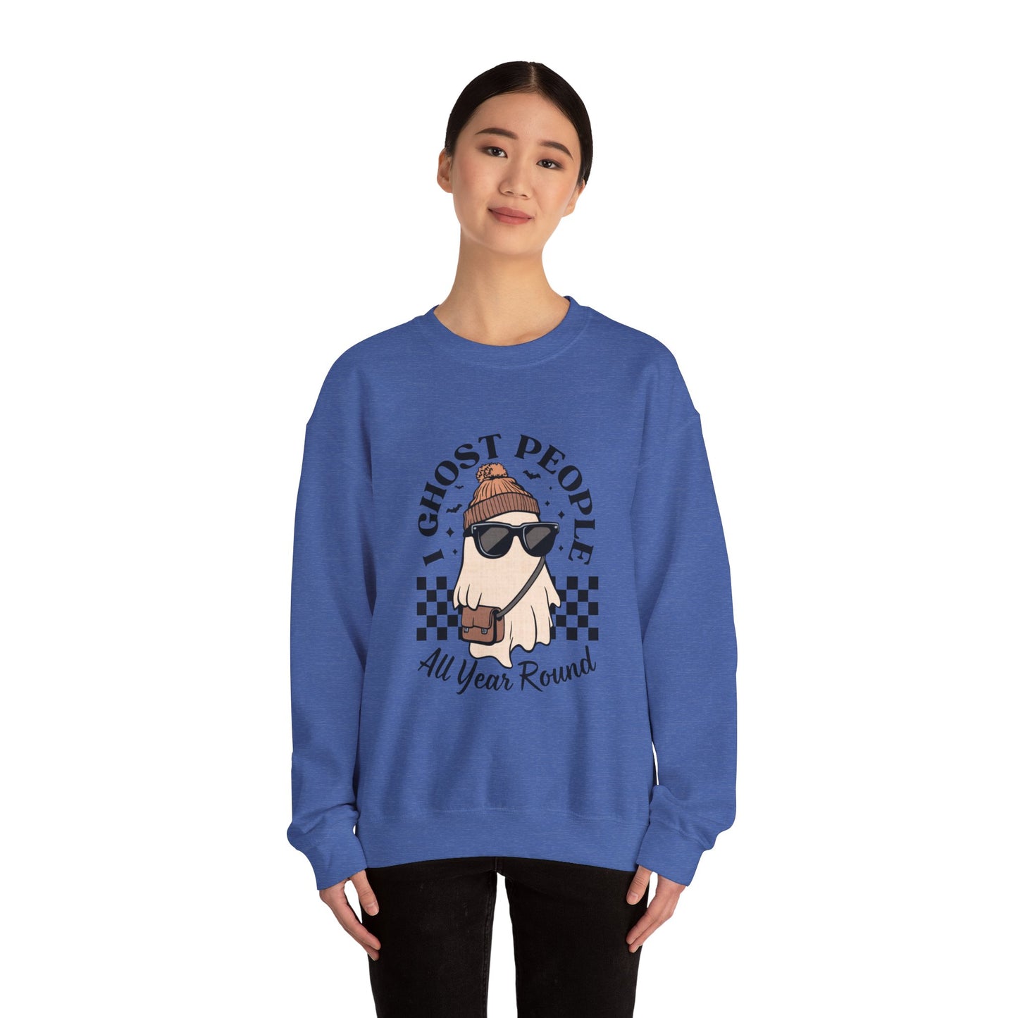 I Ghost People All Year Round - Unisex Heavy Blend™ Sweatshirt