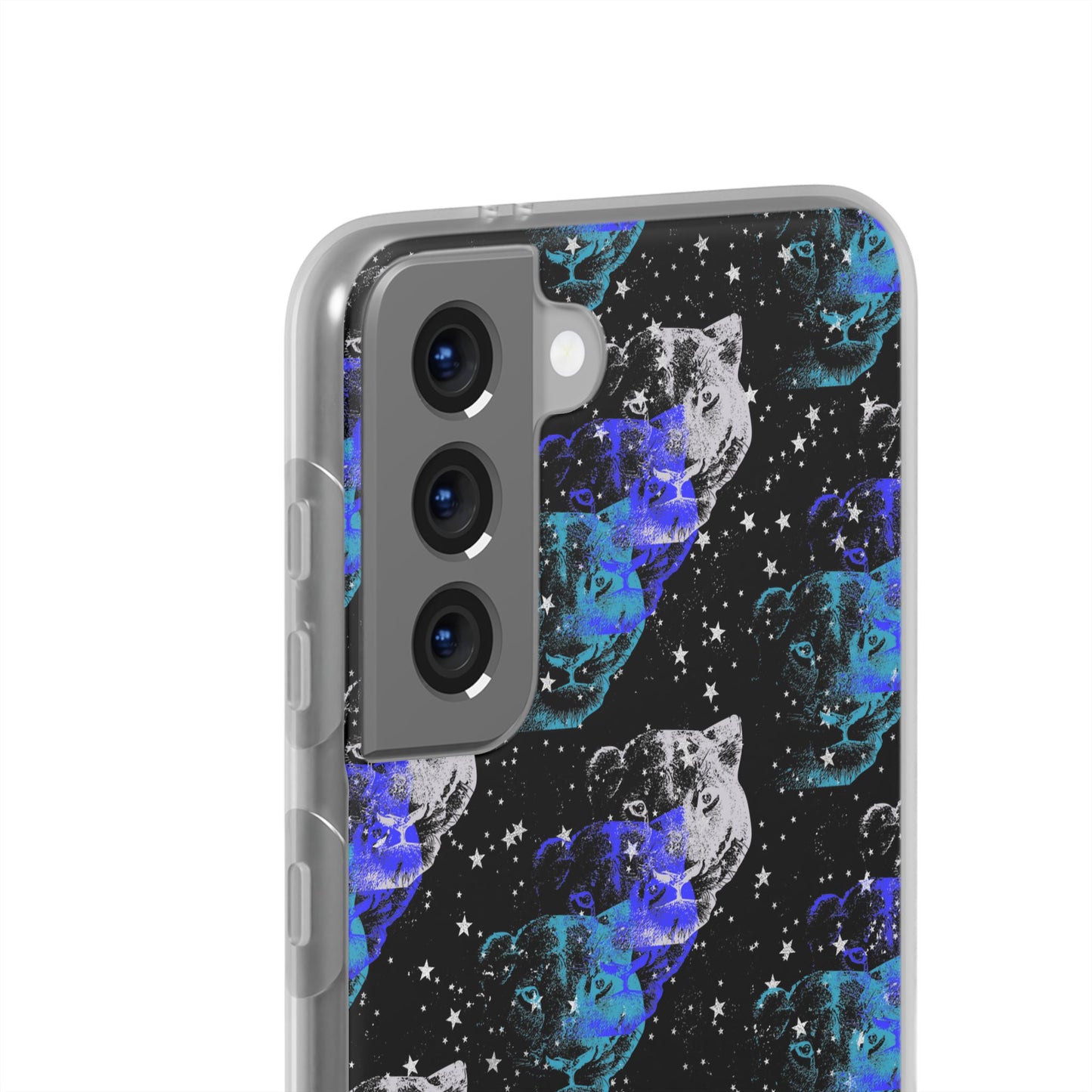 Lioness Arising (pattern) - Flexi Phone Cases