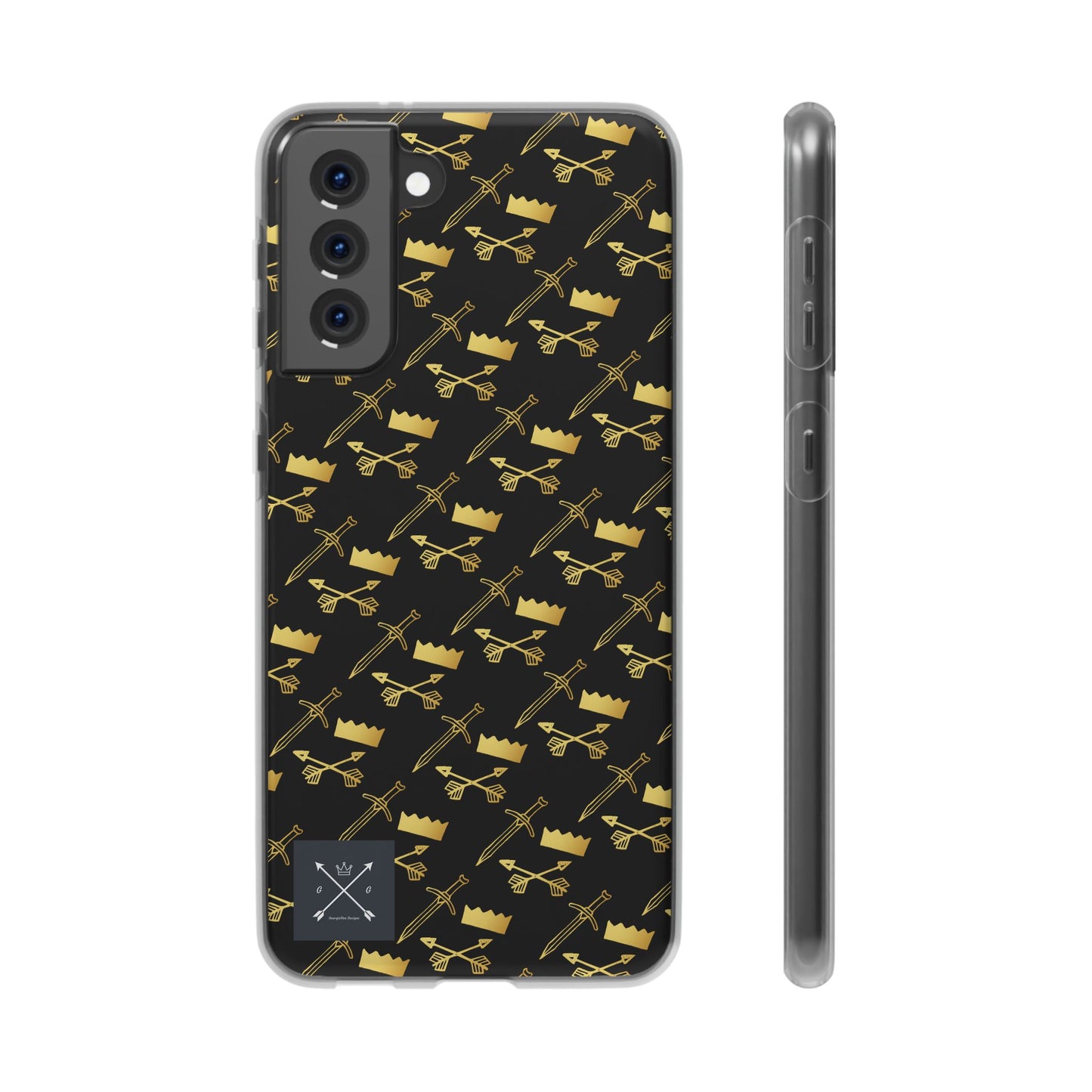 Gold and Bold Warrior - Flexi Phone Cases