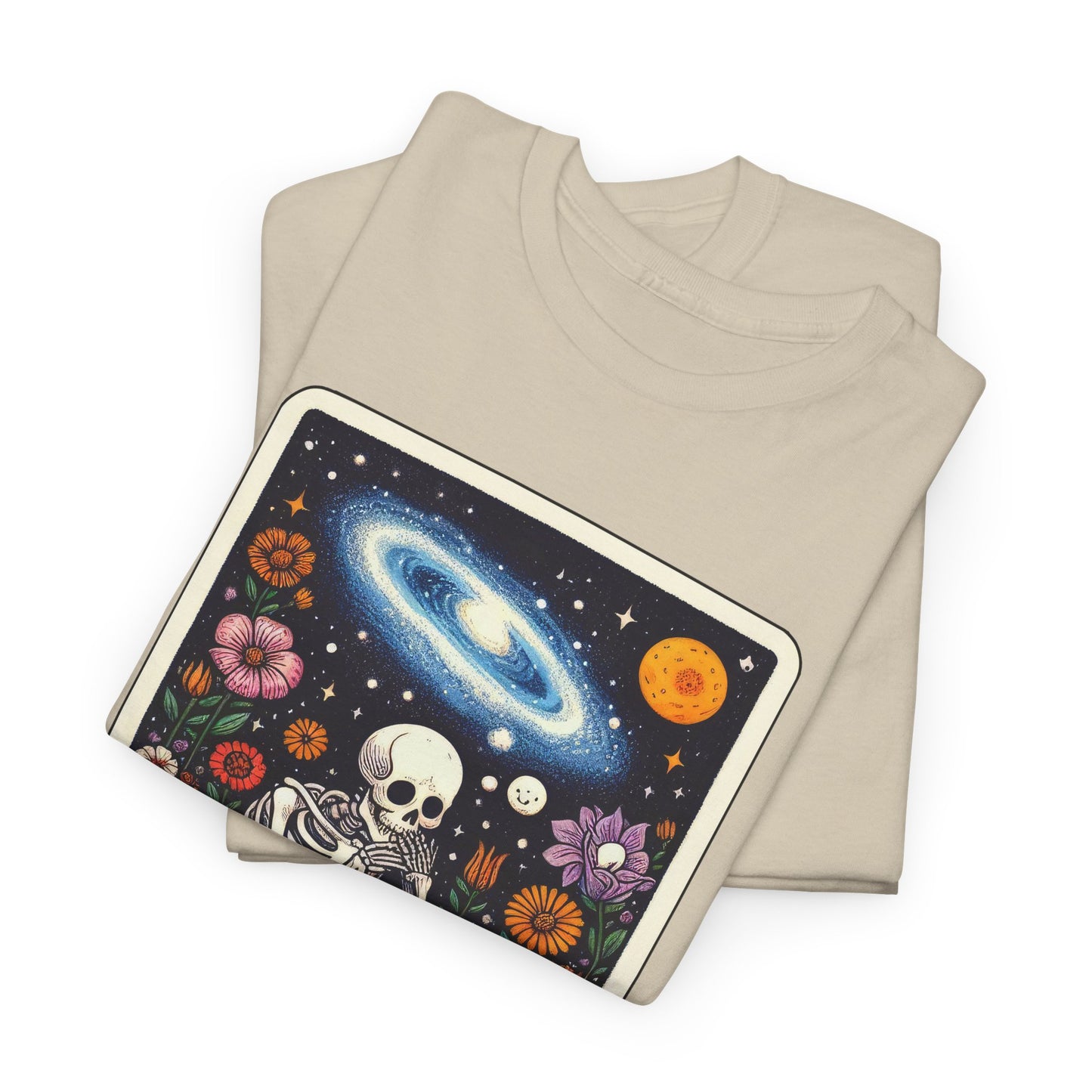 The Overthinker Skeletal Tarot - Unisex T-shirt