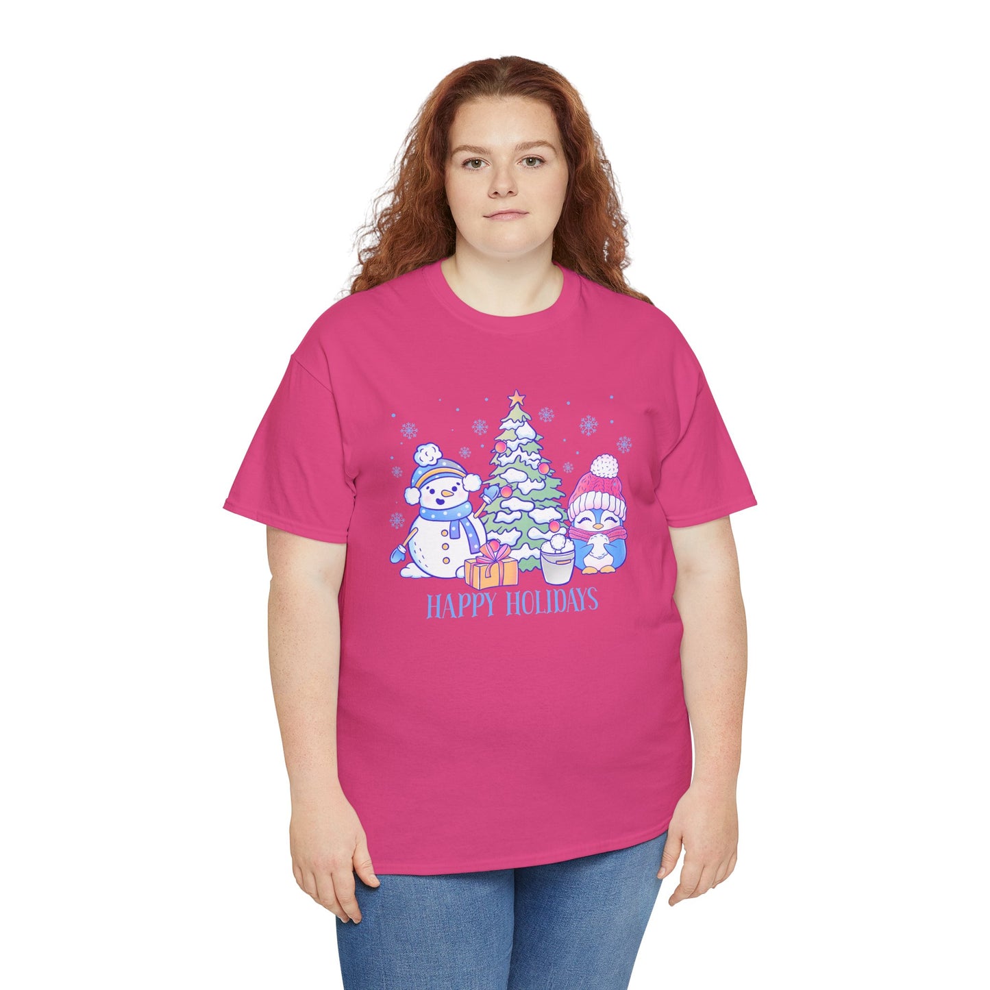 Christmas Holiday Unisex Tee - Happy Holidays