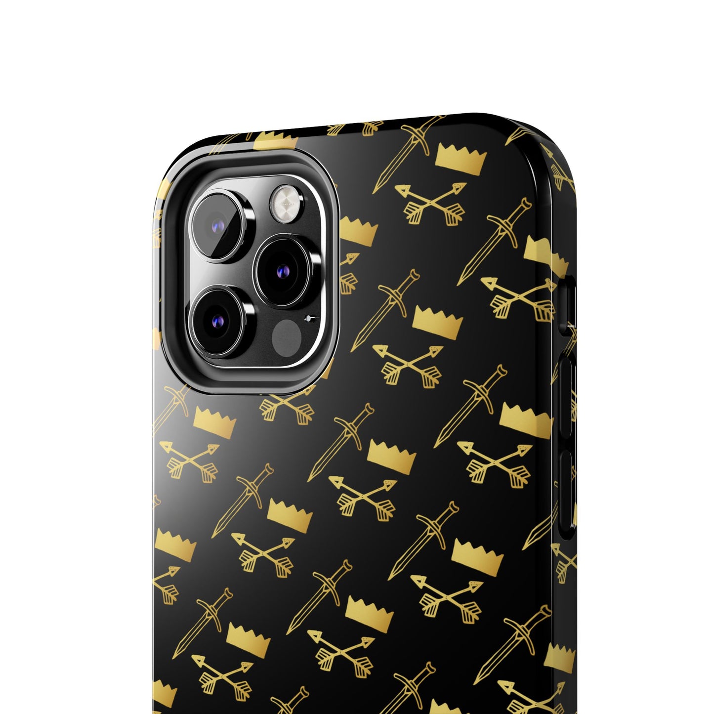 Gold and Bold Warrior (pattern) - Tough Phone Cases