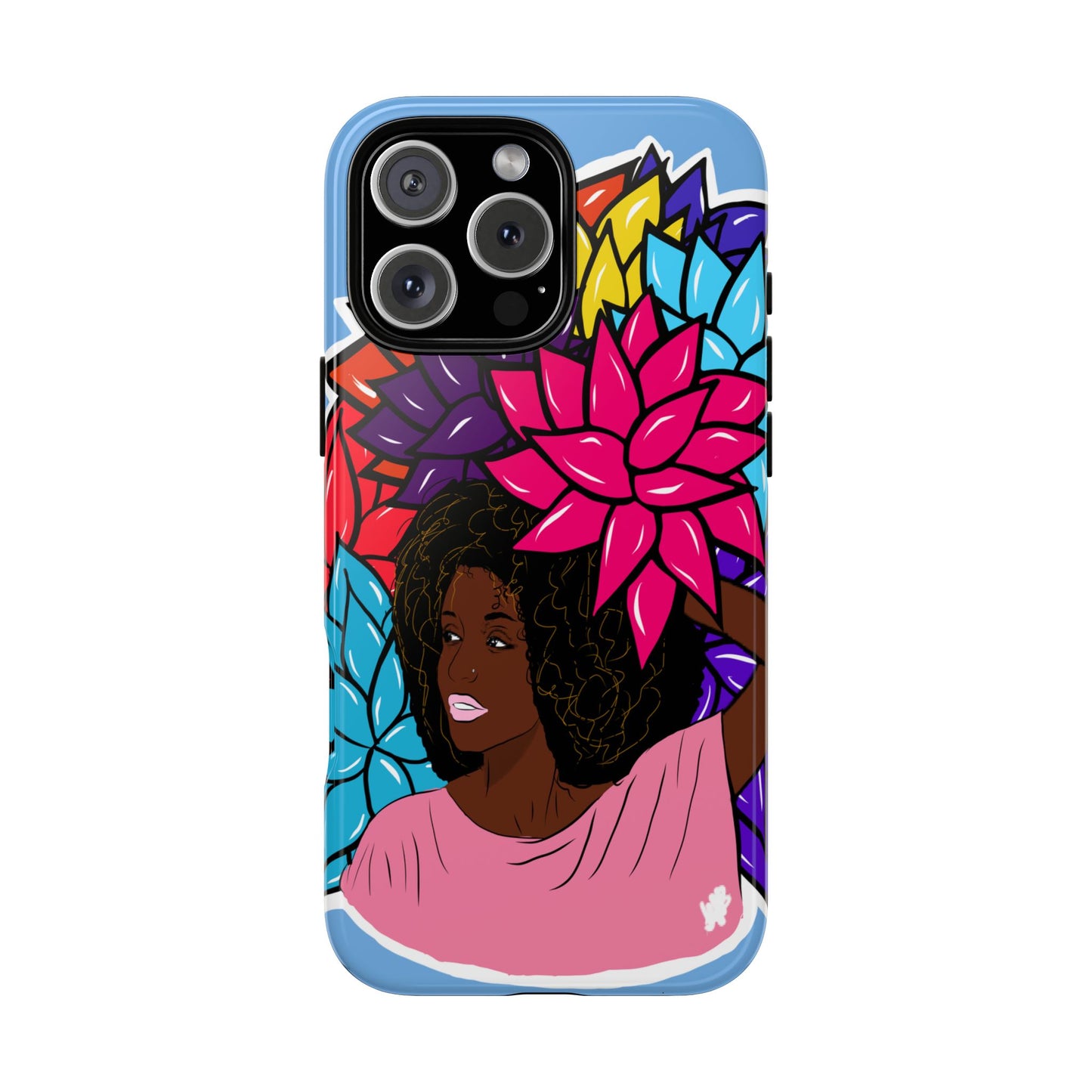 Beauty with Flowers - Tough Phone Cases