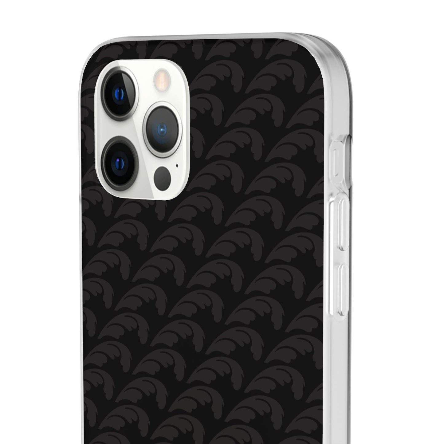 Beautiful Beloved Flourish (black/black) - Flexi Phone Cases