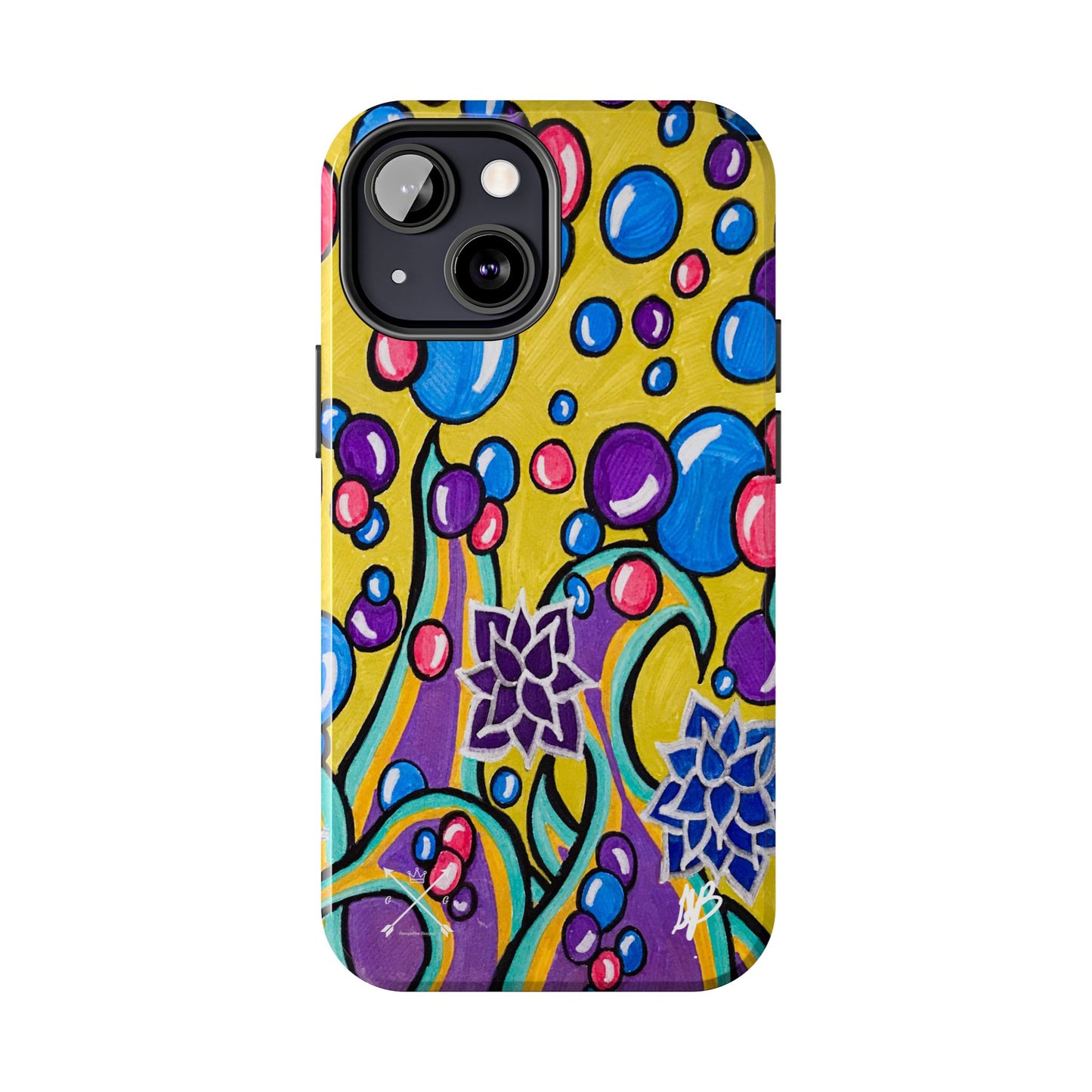 Under the Sea (abstract art)- Tough Phone Cases