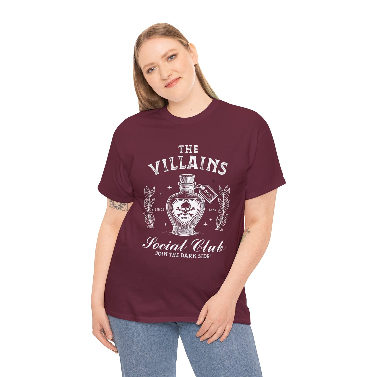 The Villains Social Club - Unisex Heavy Cotton Tee