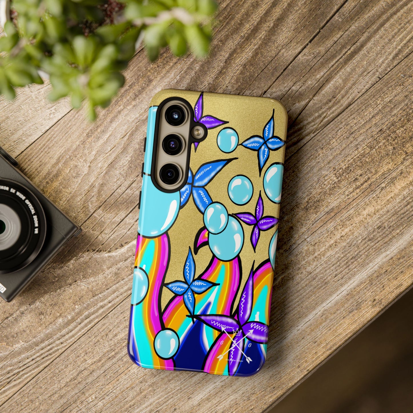 Bubble Rave - Tough Phone Cases