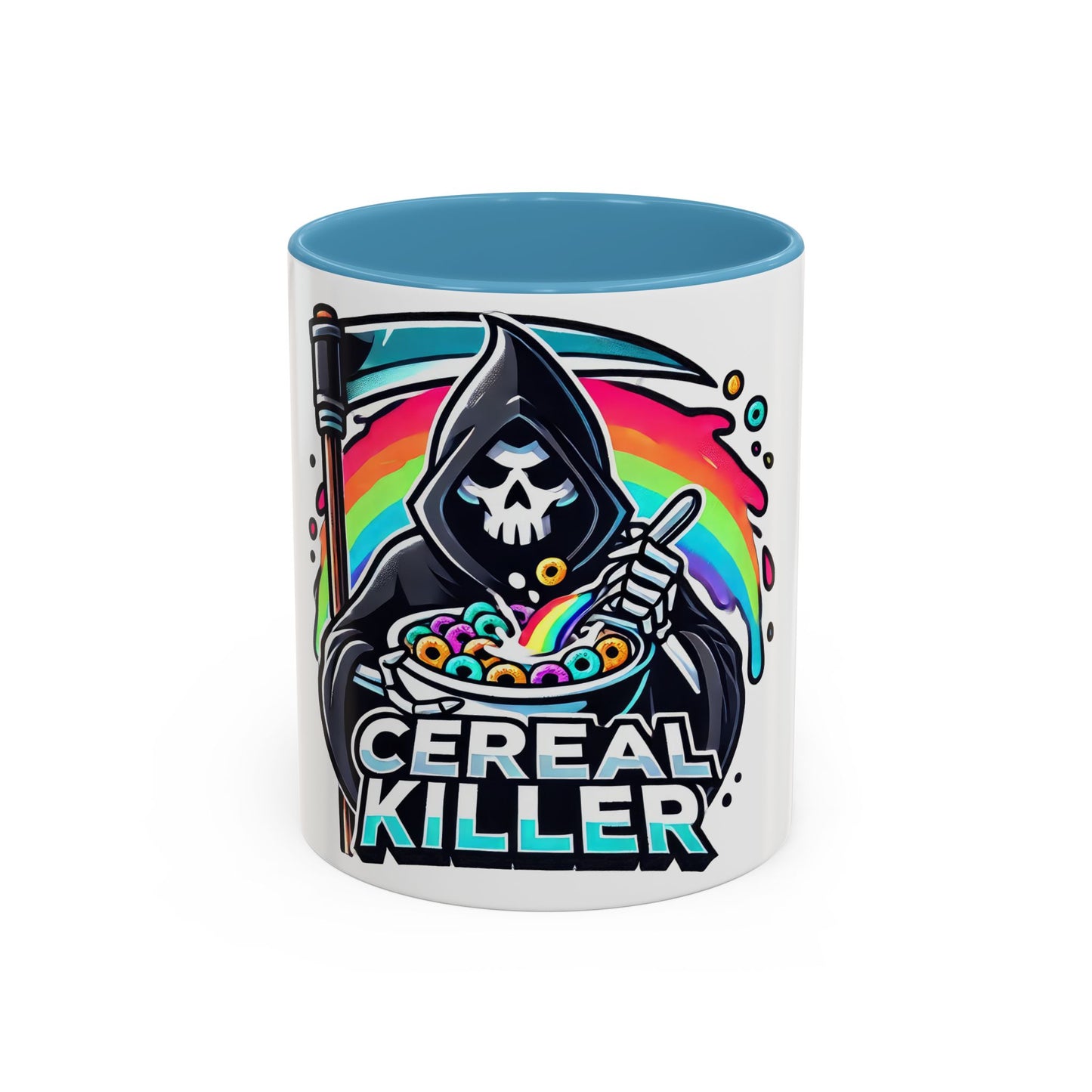 Cereal Killer Grimreaper - Accent Coffee Mug (11, 15oz)