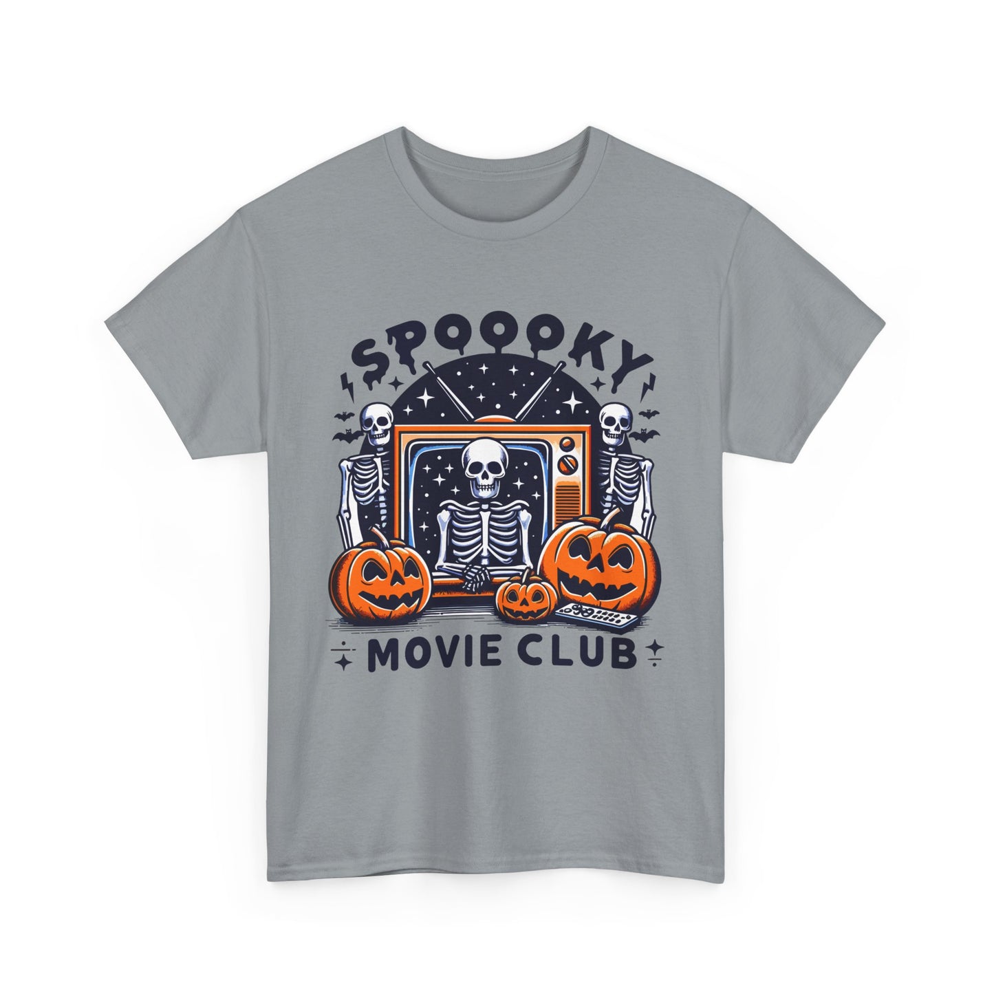 Spooky Movie Club Theme -  Unisex Cotton Tee