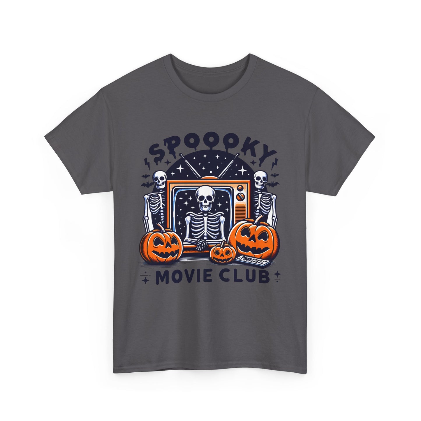 Spooky Movie Club Theme -  Unisex Cotton Tee