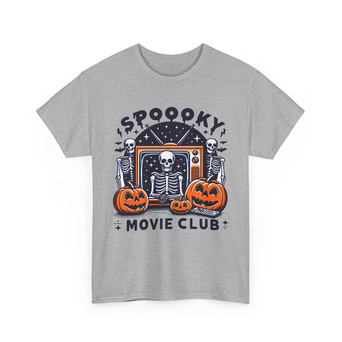 Spooky Movie Club Theme -  Unisex Cotton Tee