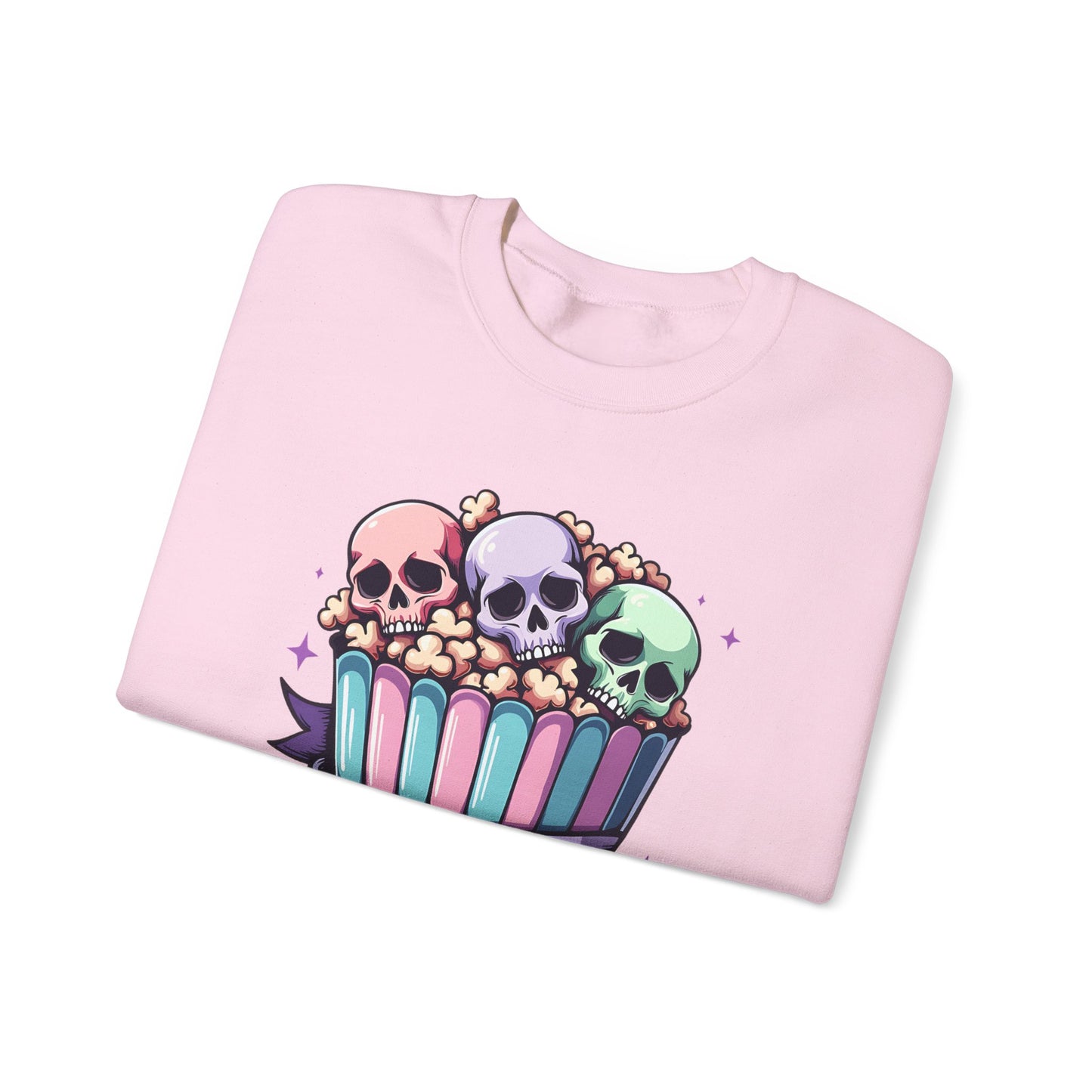 Horror Movies Popcorn Bucket Skulls - Sweatshirt