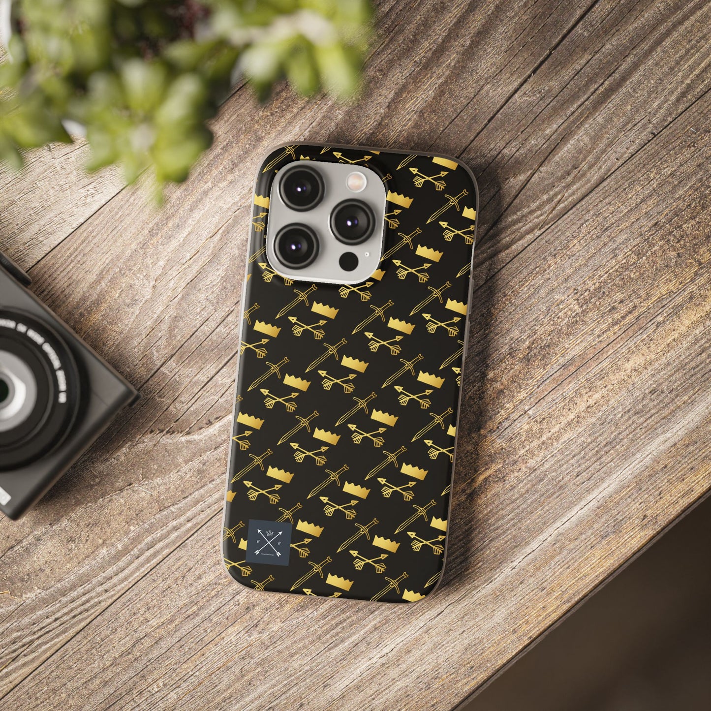 Gold and Bold Warrior - Flexi Phone Cases