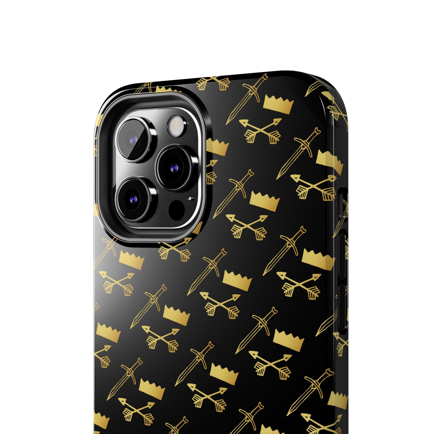 Gold and Bold Warrior (pattern) - Tough Phone Cases