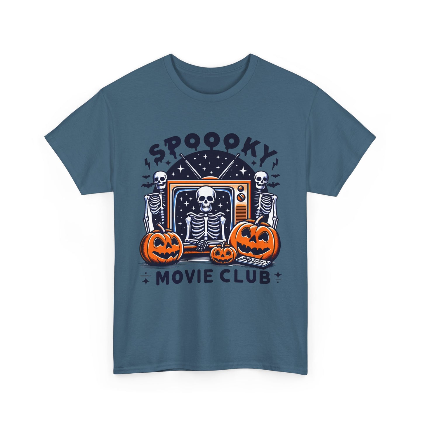 Spooky Movie Club Theme -  Unisex Cotton Tee