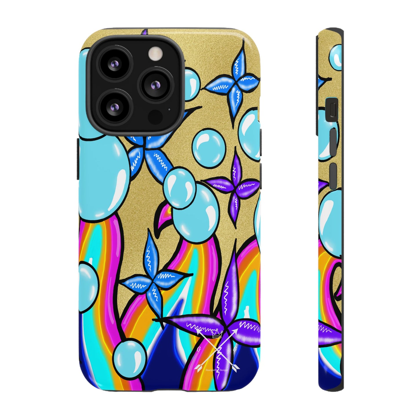 Bubble Rave - Tough Phone Cases