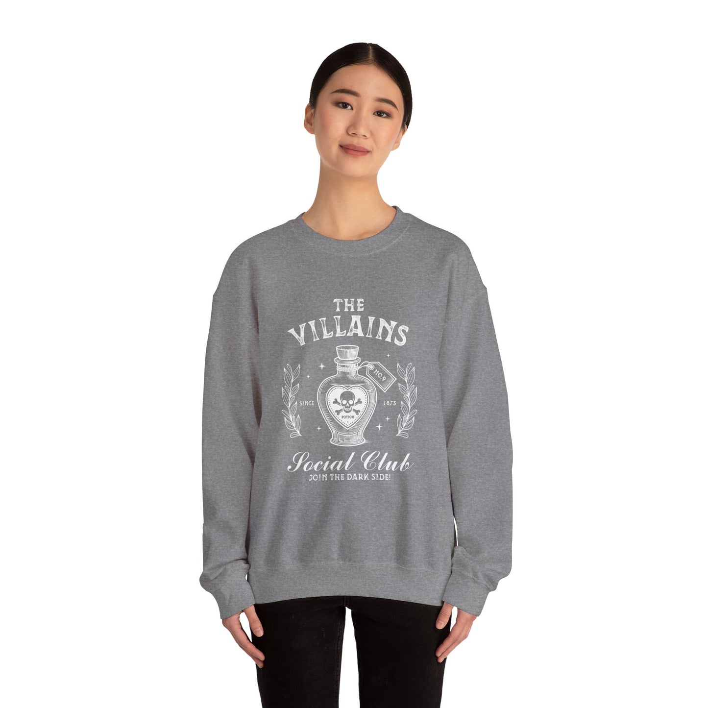 The Villains Social Club - Unisex Heavy Blend™ Crewneck Sweatshirt