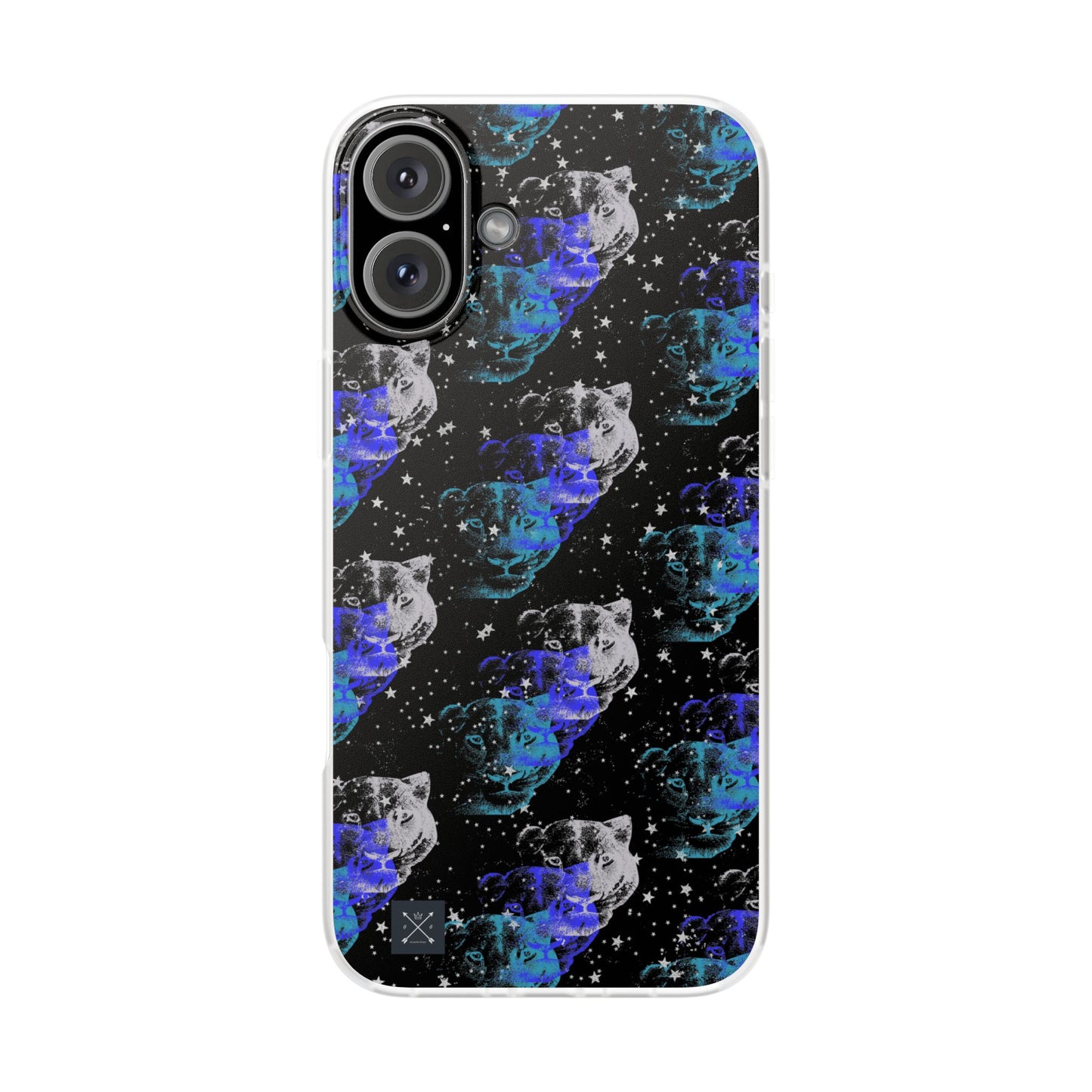 Lioness Arising (pattern) - Flexi Phone Cases