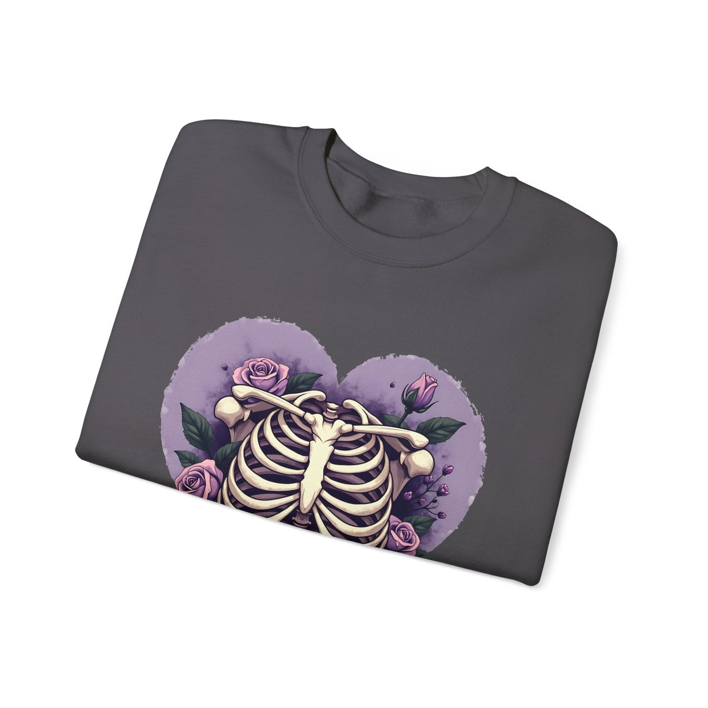 Dead Inside Ribcage Heart - Sweatshirt