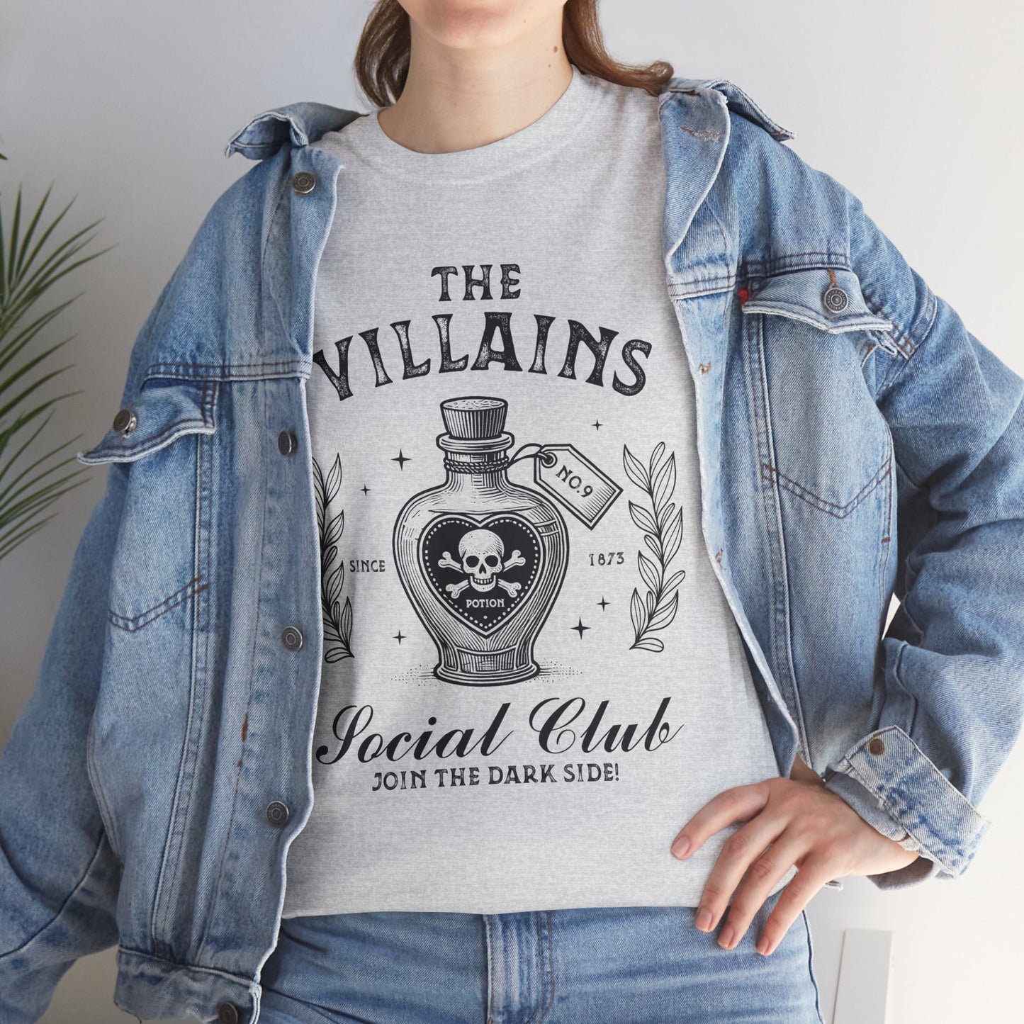 The Villains Social Club - Unisex Heavy Cotton Tee