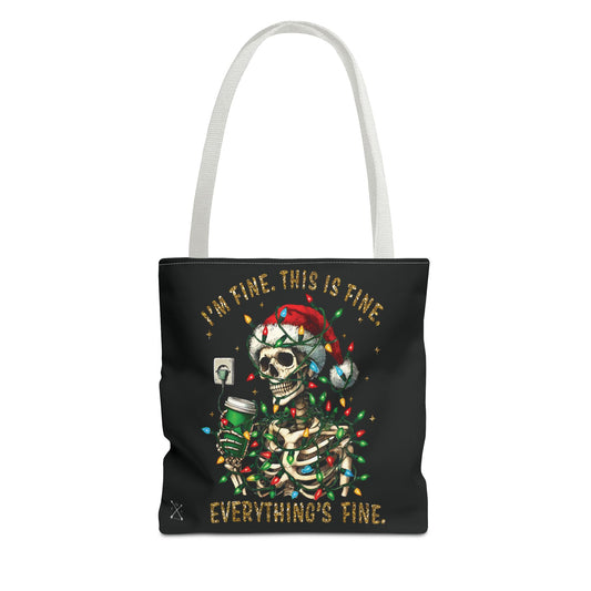 I'm Fine. This Is Fine. Everything Is Fine. - Tote Bag (AOP)