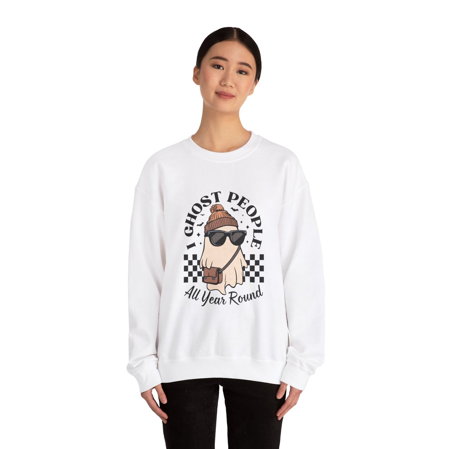 I Ghost People All Year Round - Unisex Heavy Blend™ Sweatshirt