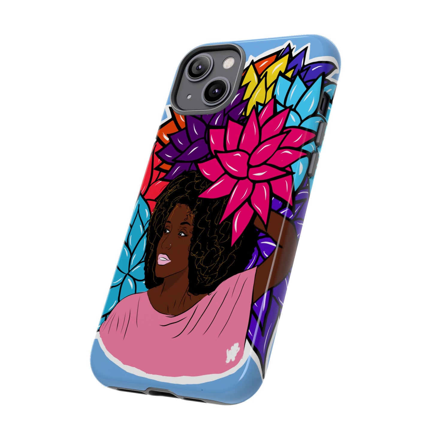 Beauty with Flowers - Tough Phone Cases