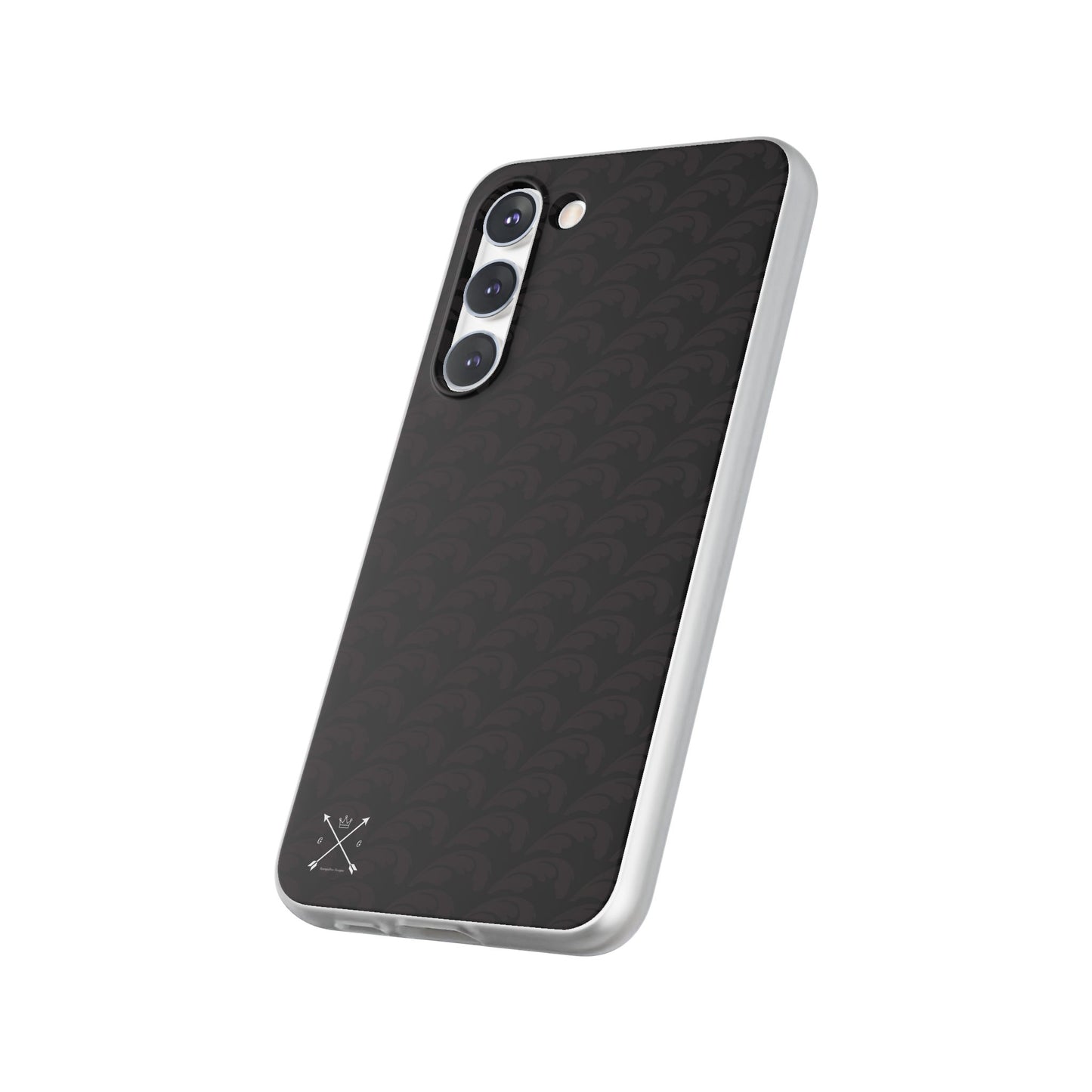 Beautiful Beloved Flourish (black/black) - Flexi Phone Cases