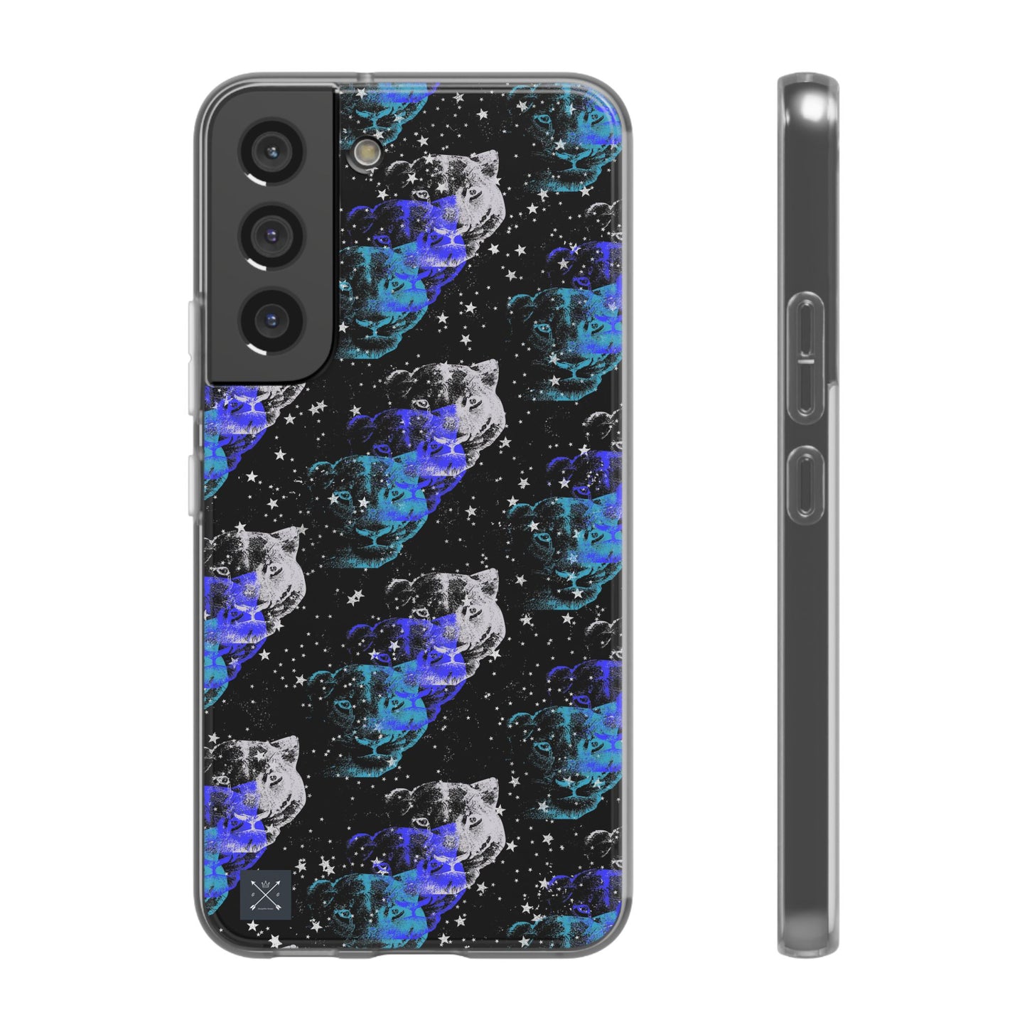 Lioness Arising (pattern) - Flexi Phone Cases